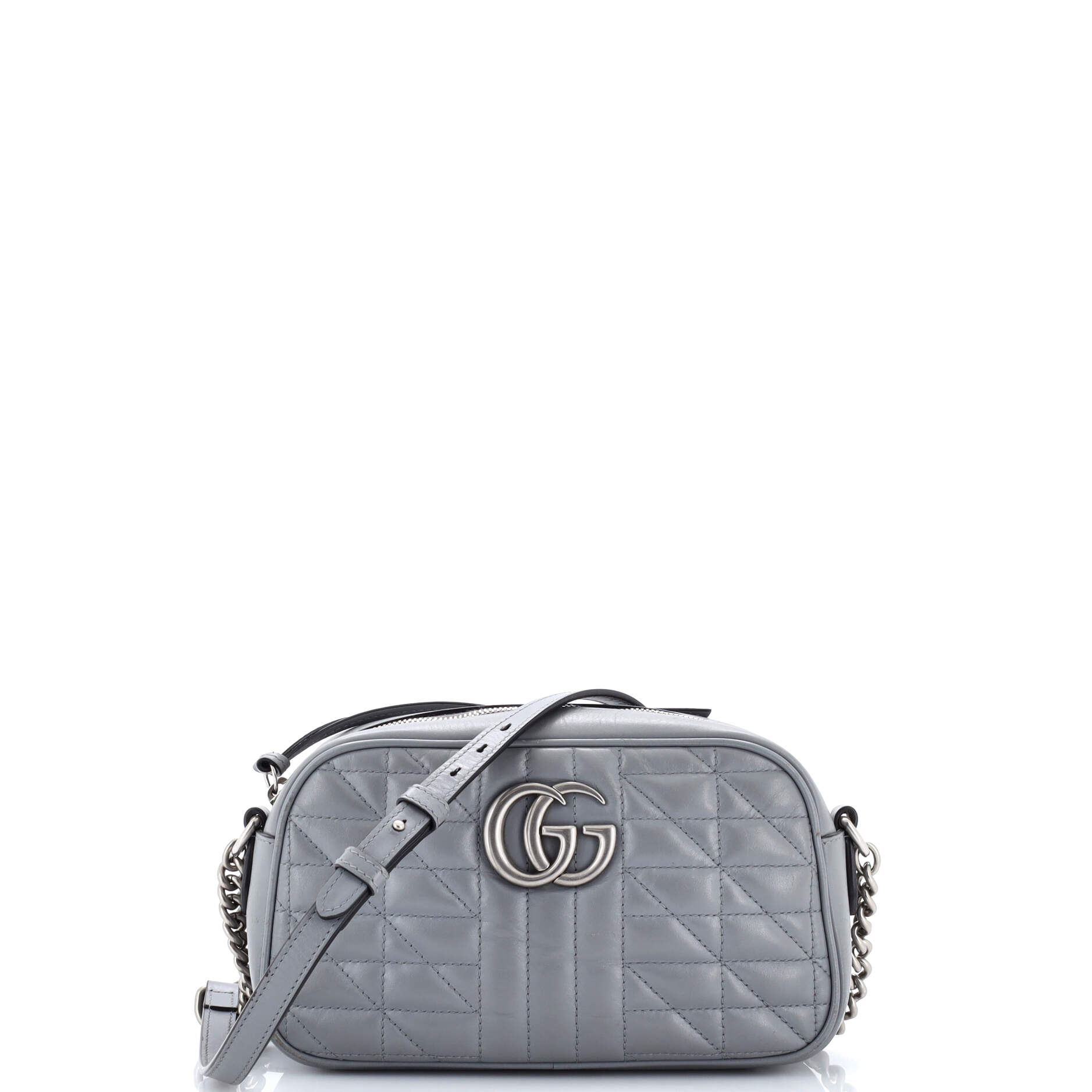 GG Marmont Shoulder Bag Mixed Matelasse Leather Small
