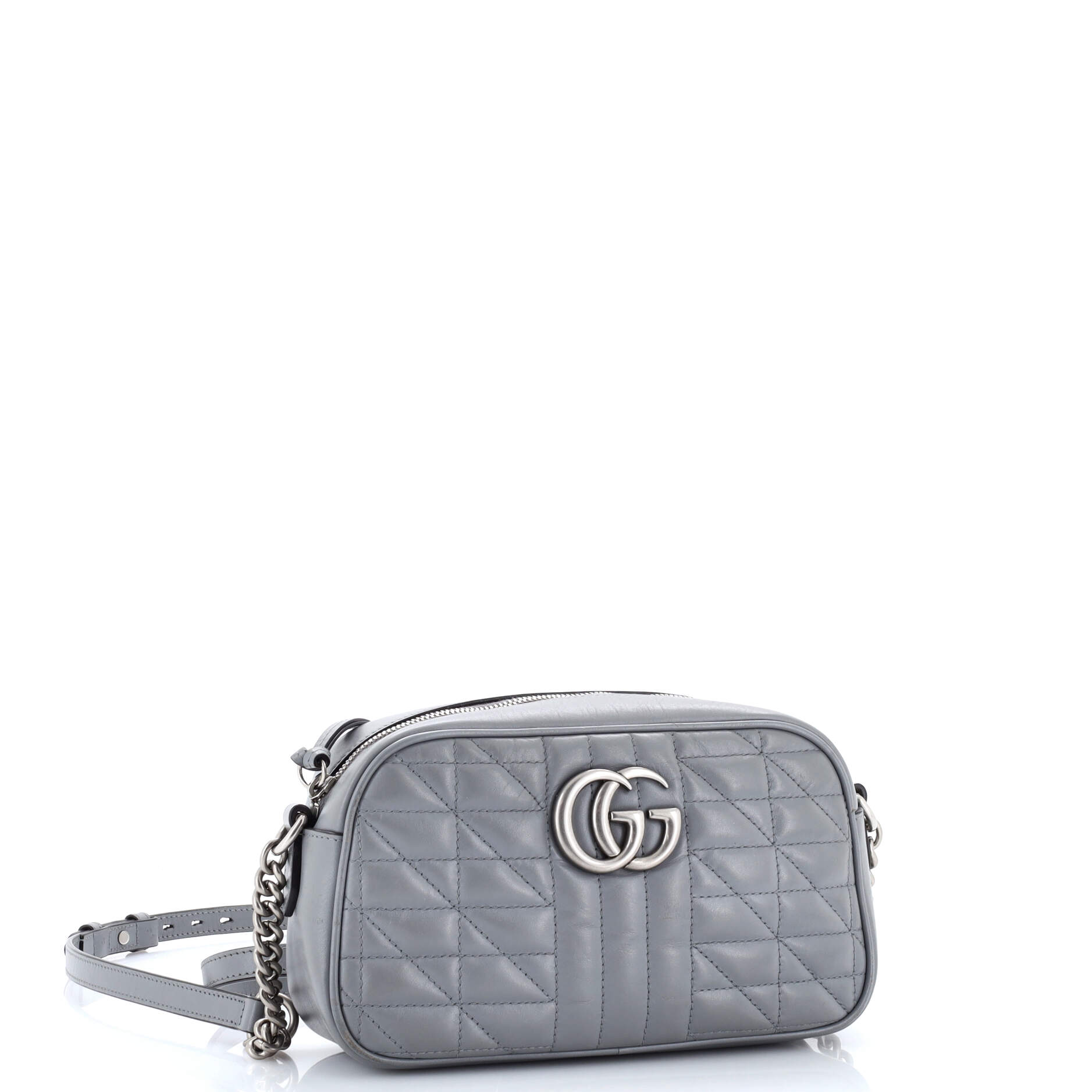GG Marmont Shoulder Bag Mixed Matelasse Leather Small