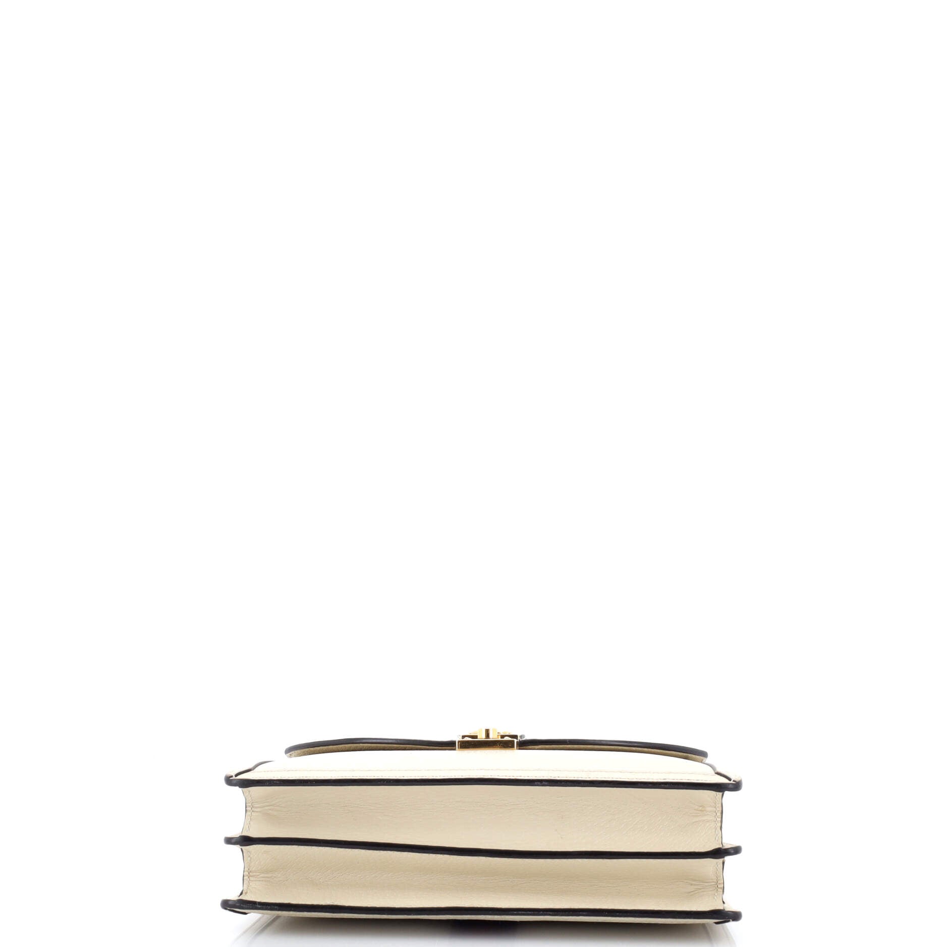 Ophidia Flap Top Handle Bag Leather Small
