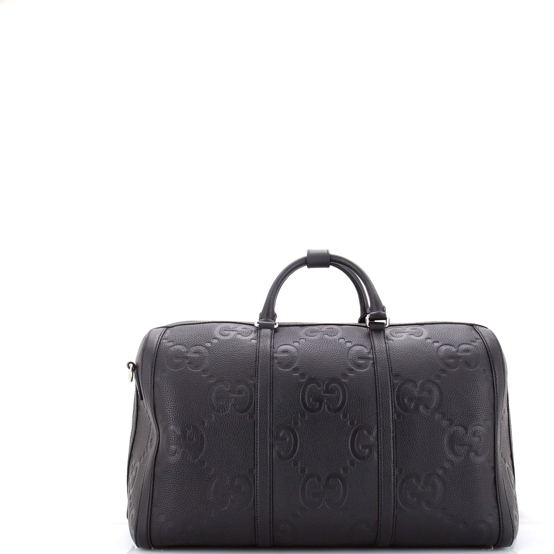 Duffle Bag Jumbo GG Embossed Leather Large