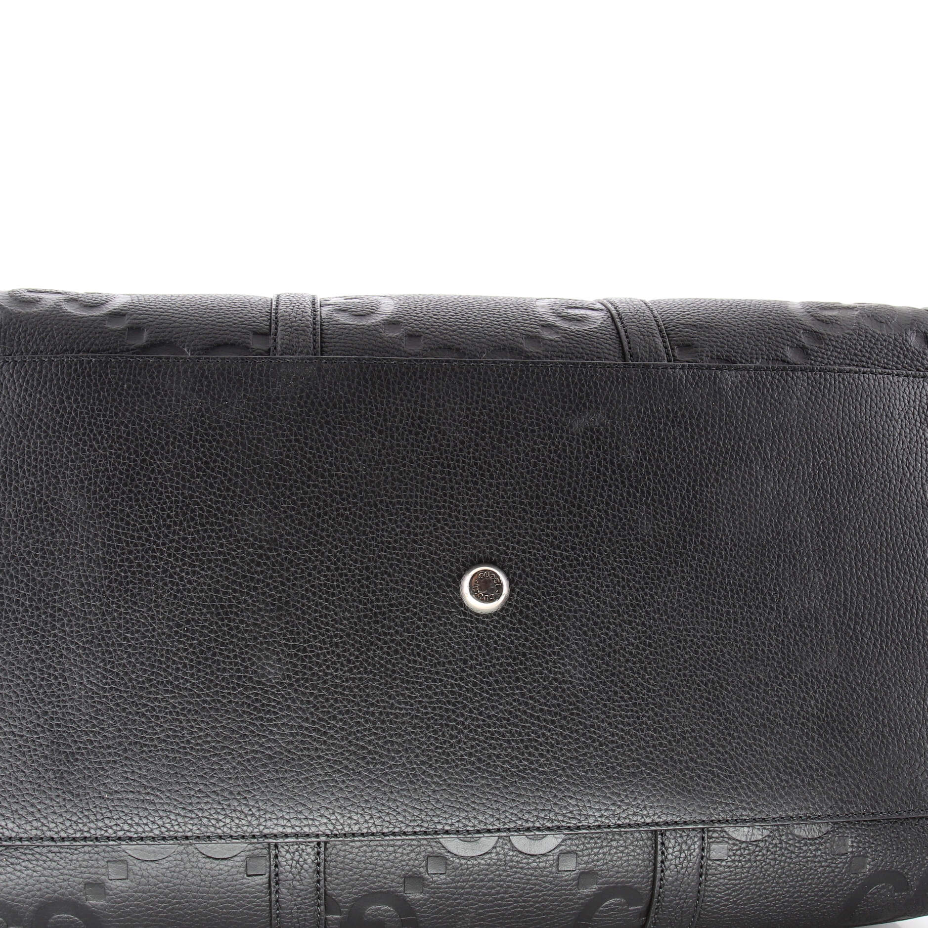 Duffle Bag Jumbo GG Embossed Leather Large