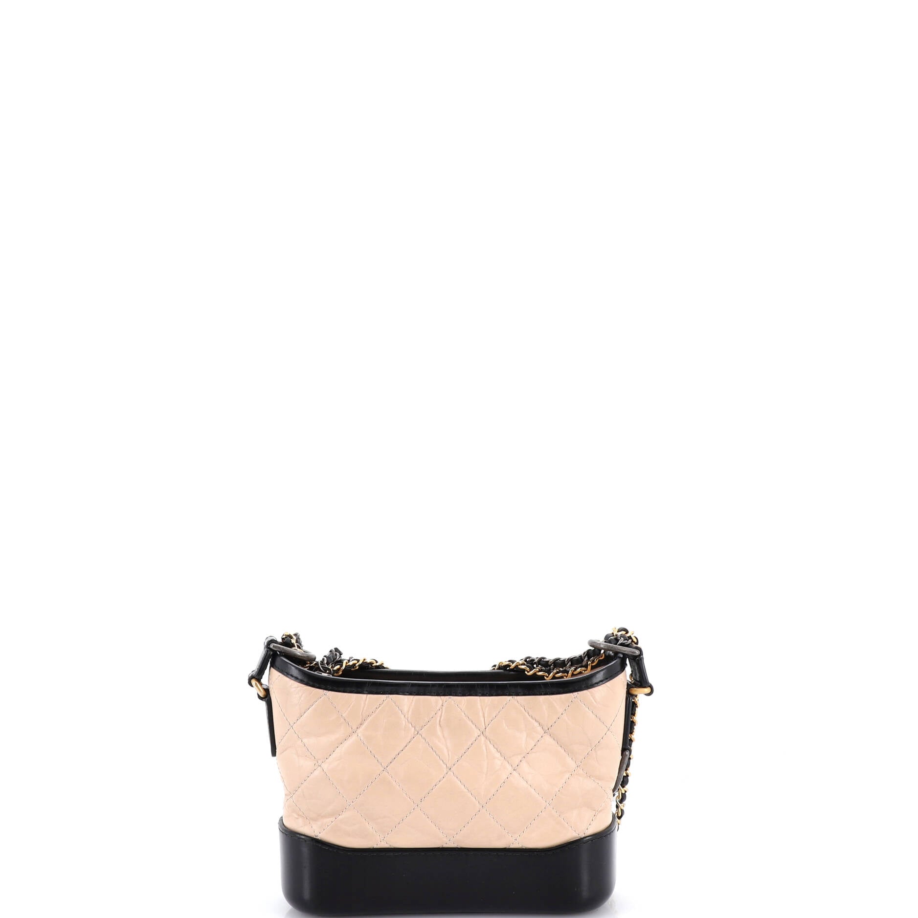 Gabrielle Hobo Quilted Aged Calfskin Small