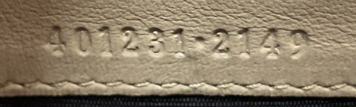 Dionysus Chain Wallet GG Coated Canvas Small