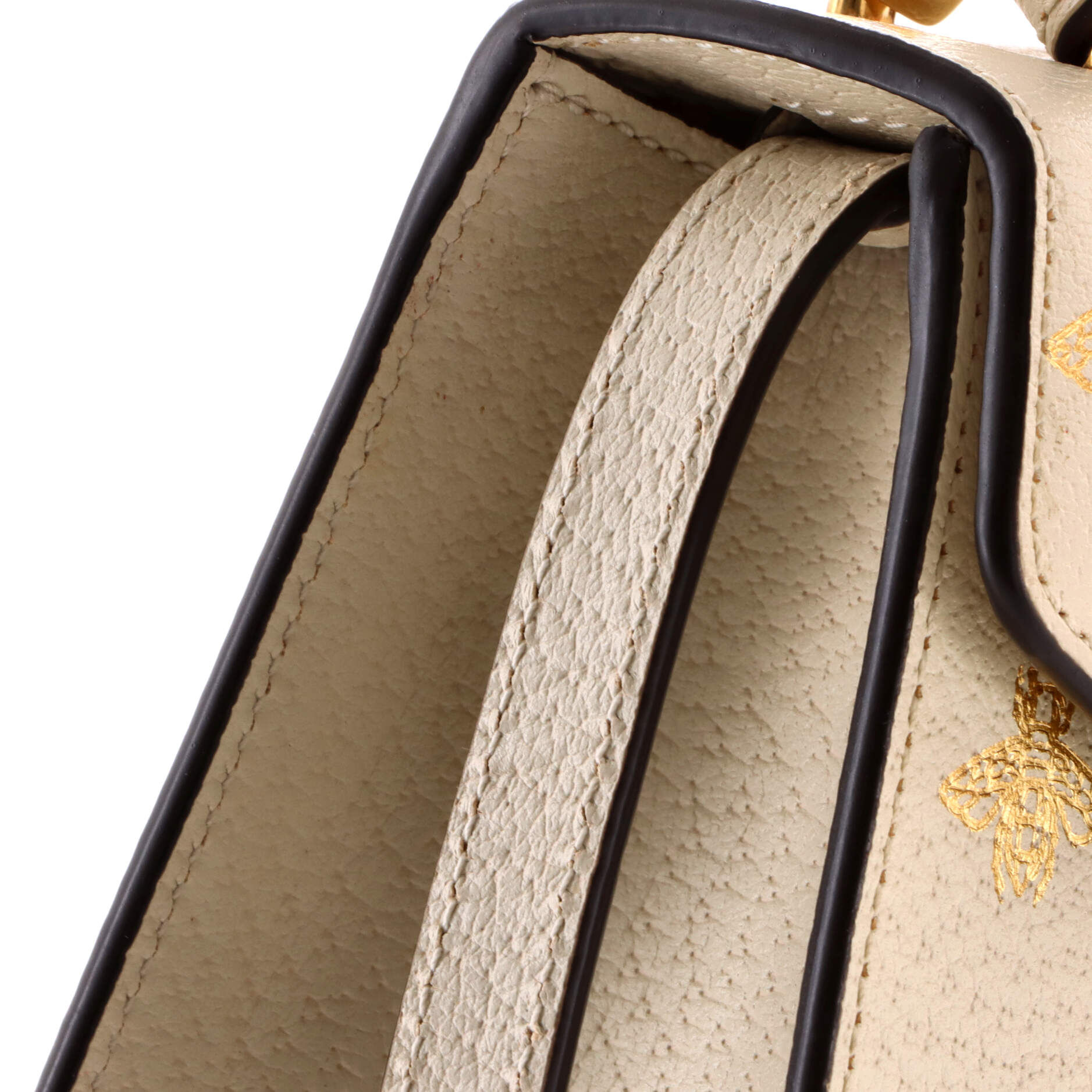 Sylvie Top Handle Bag Printed Leather Mini