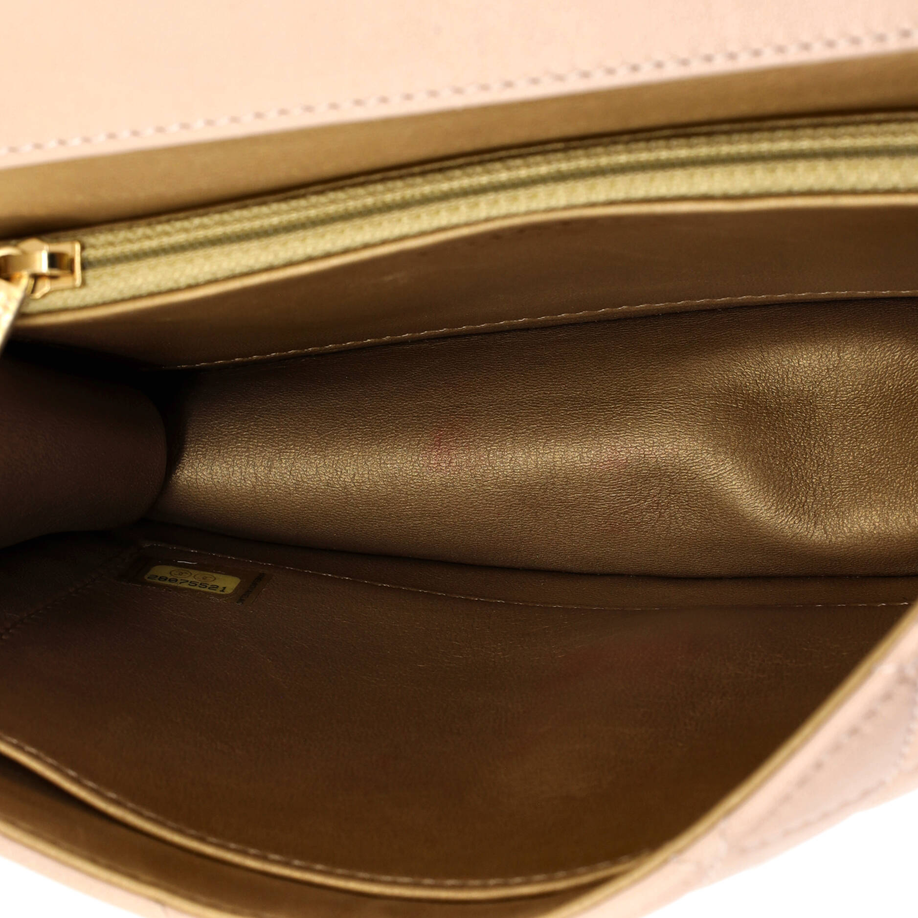 Chic Pearls Flap Bag Quilted Lambskin Small