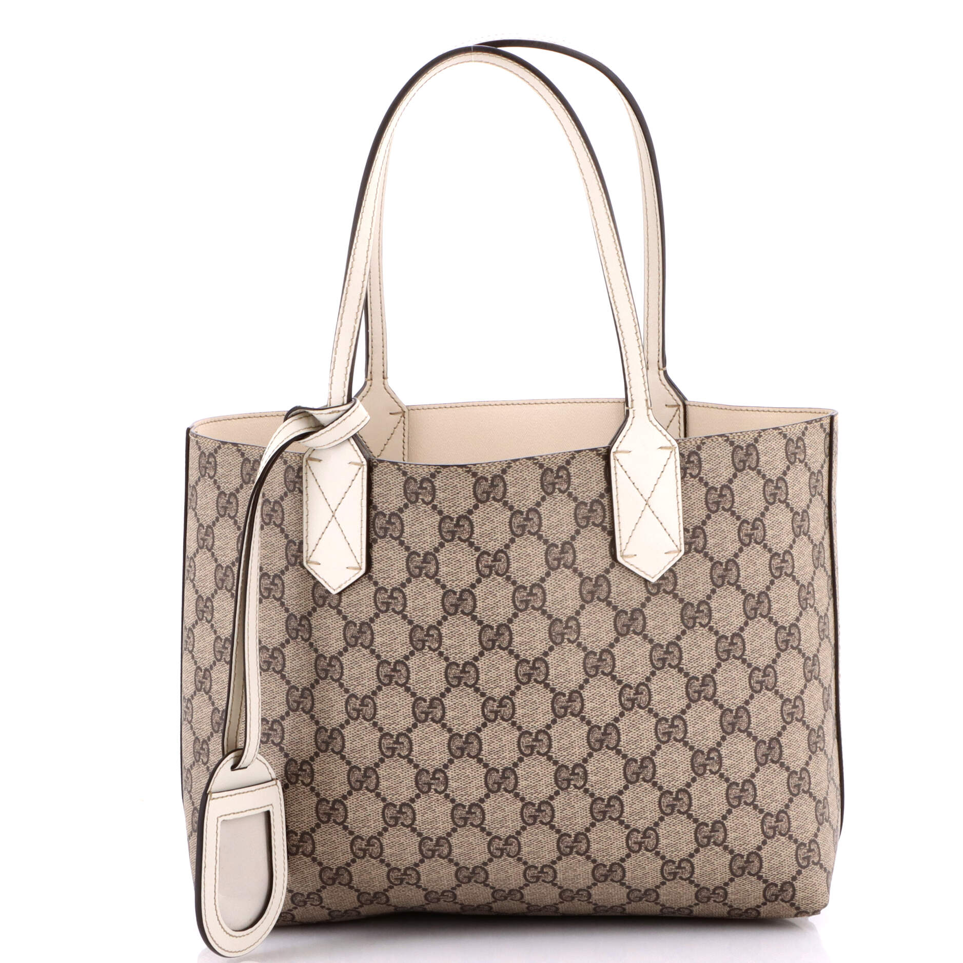 Reversible Tote GG Print Leather Small