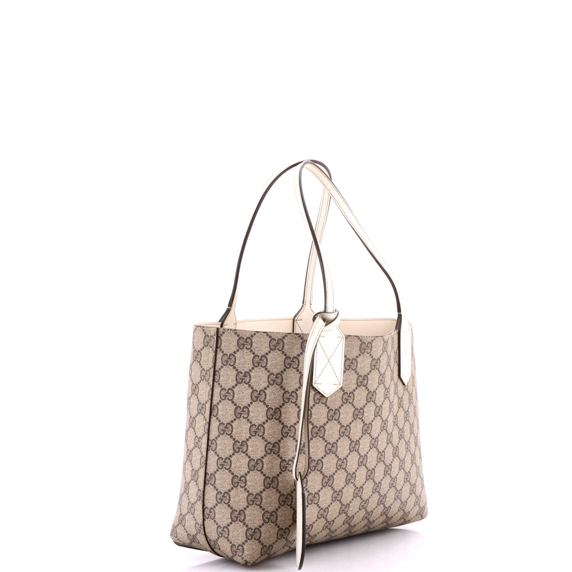 Reversible Tote GG Print Leather Small