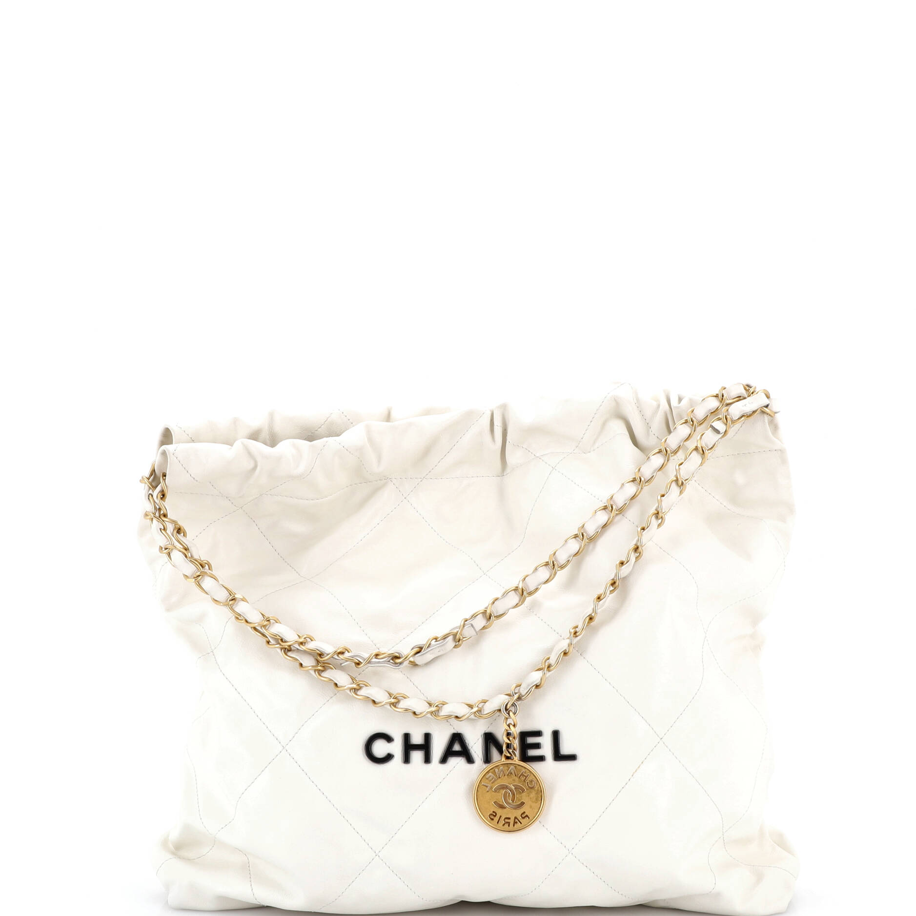 22 Chain Hobo Quilted Calfskin Medium