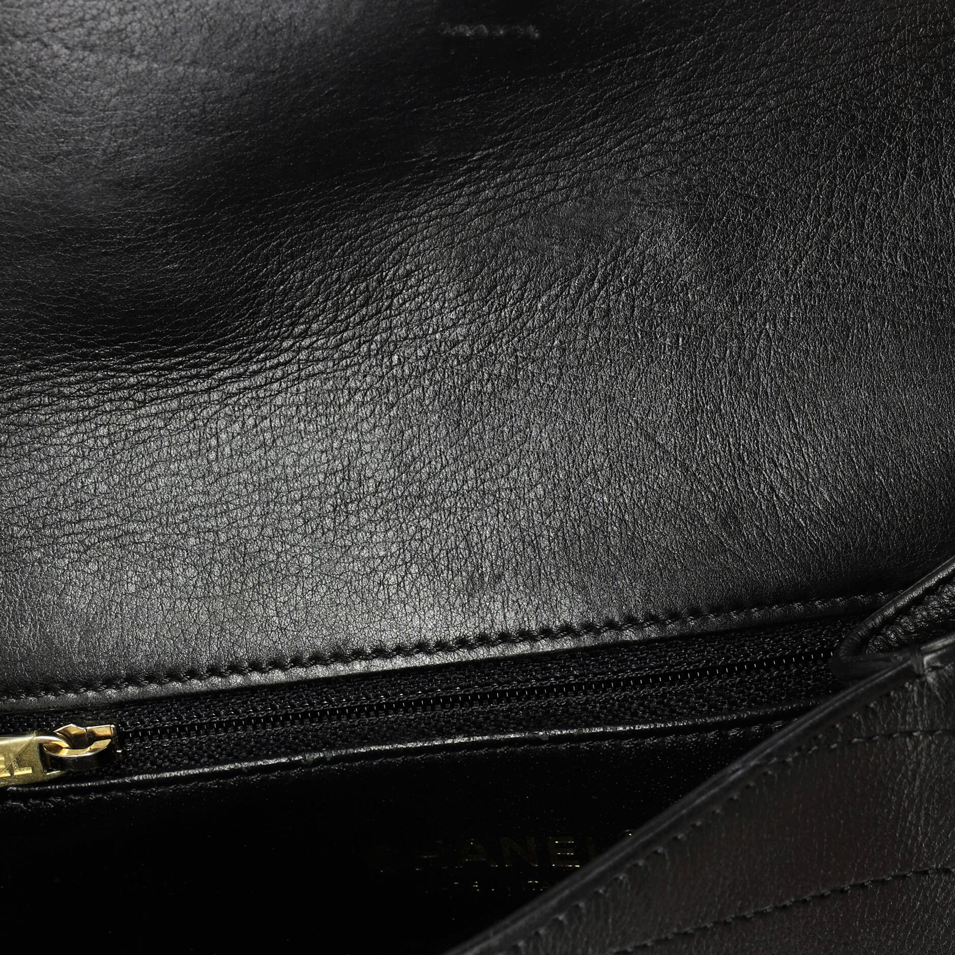 Coco Chevron Waist Bag Stitched Calfskin
