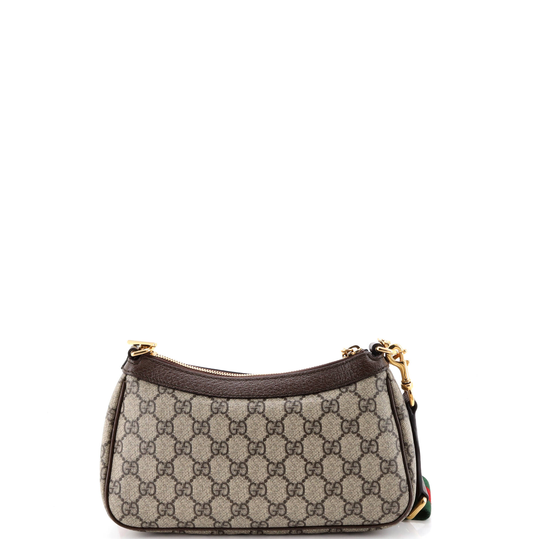 Ophidia Charm Shoulder Bag GG Coated Canvas Small