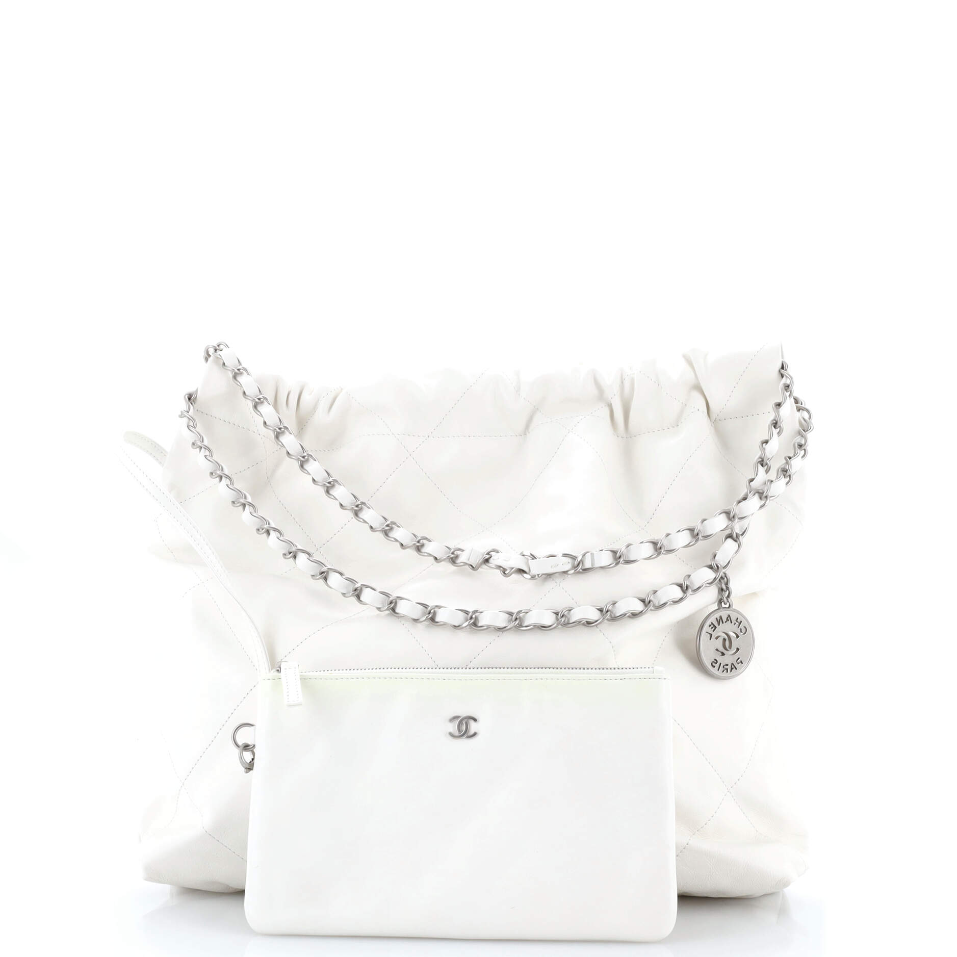 22 Chain Hobo Quilted Calfskin Medium