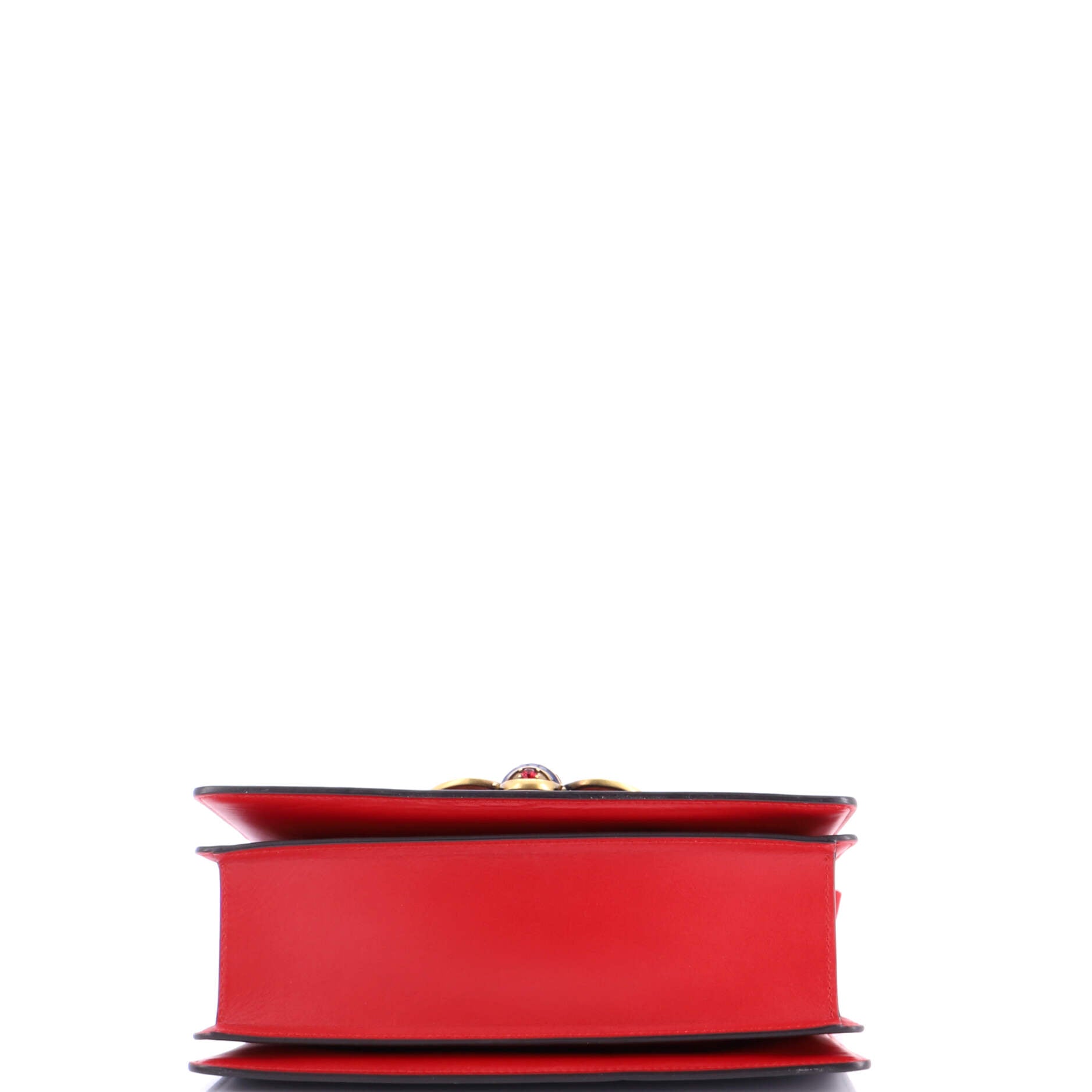 Queen Margaret Top Handle Bag Colorblock Leather Small