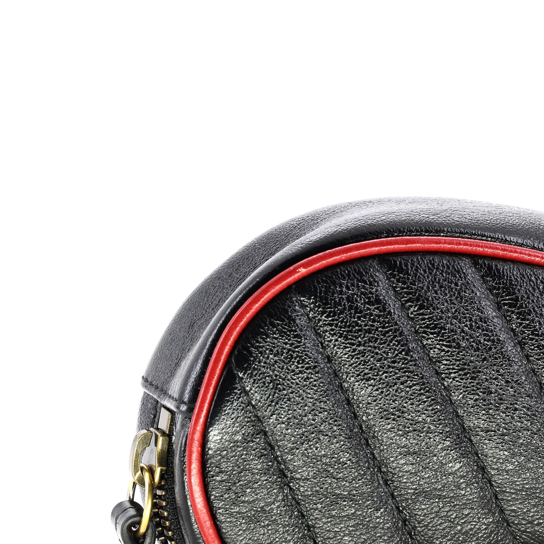 GG Marmont Belt Bag Diagonal Quilted Leather