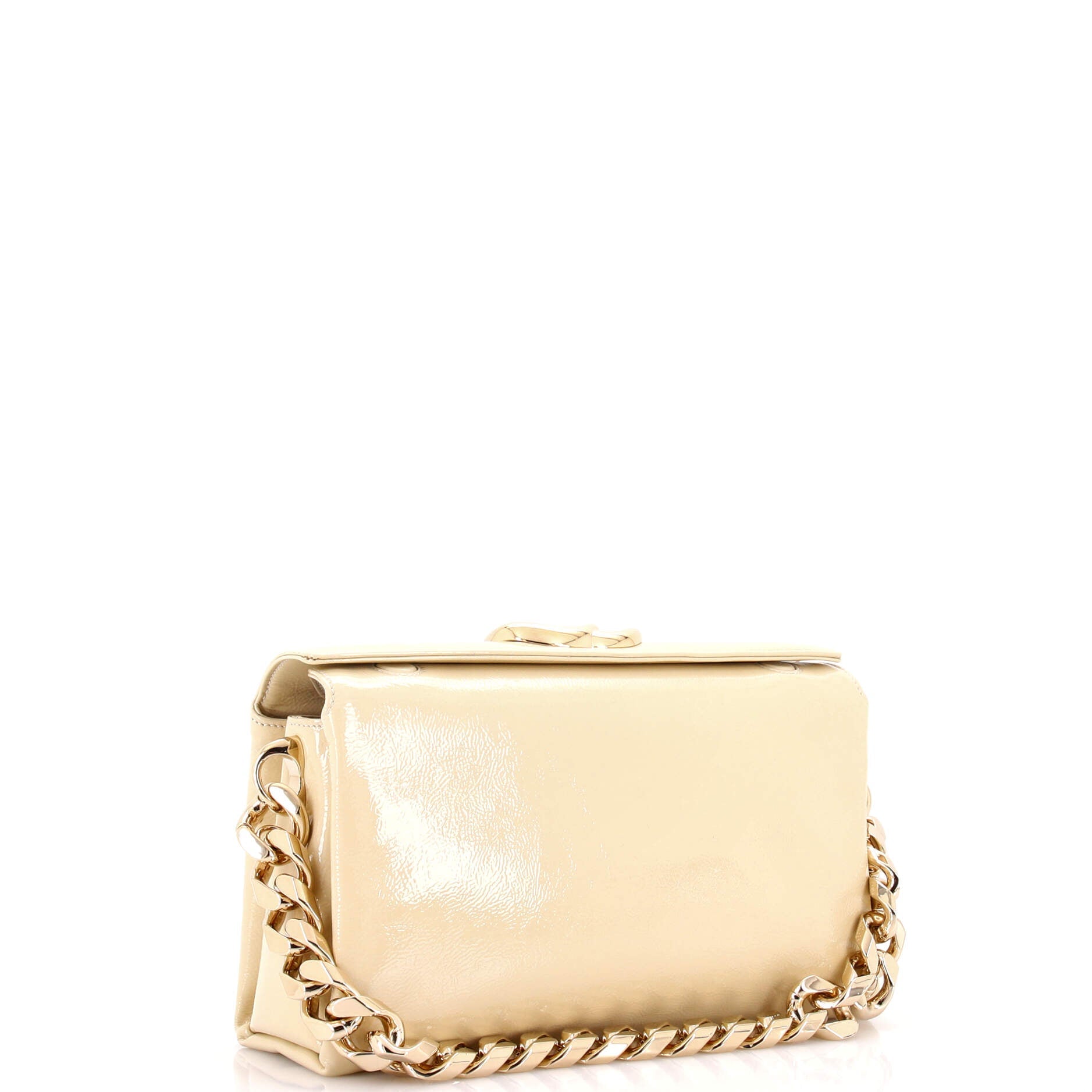 GG Soft Chain Handle Bag Patent Small