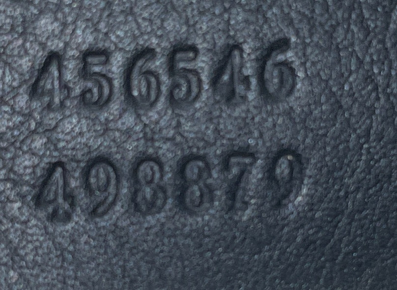 Tiger Pearl Tote Embroidered Denim Small