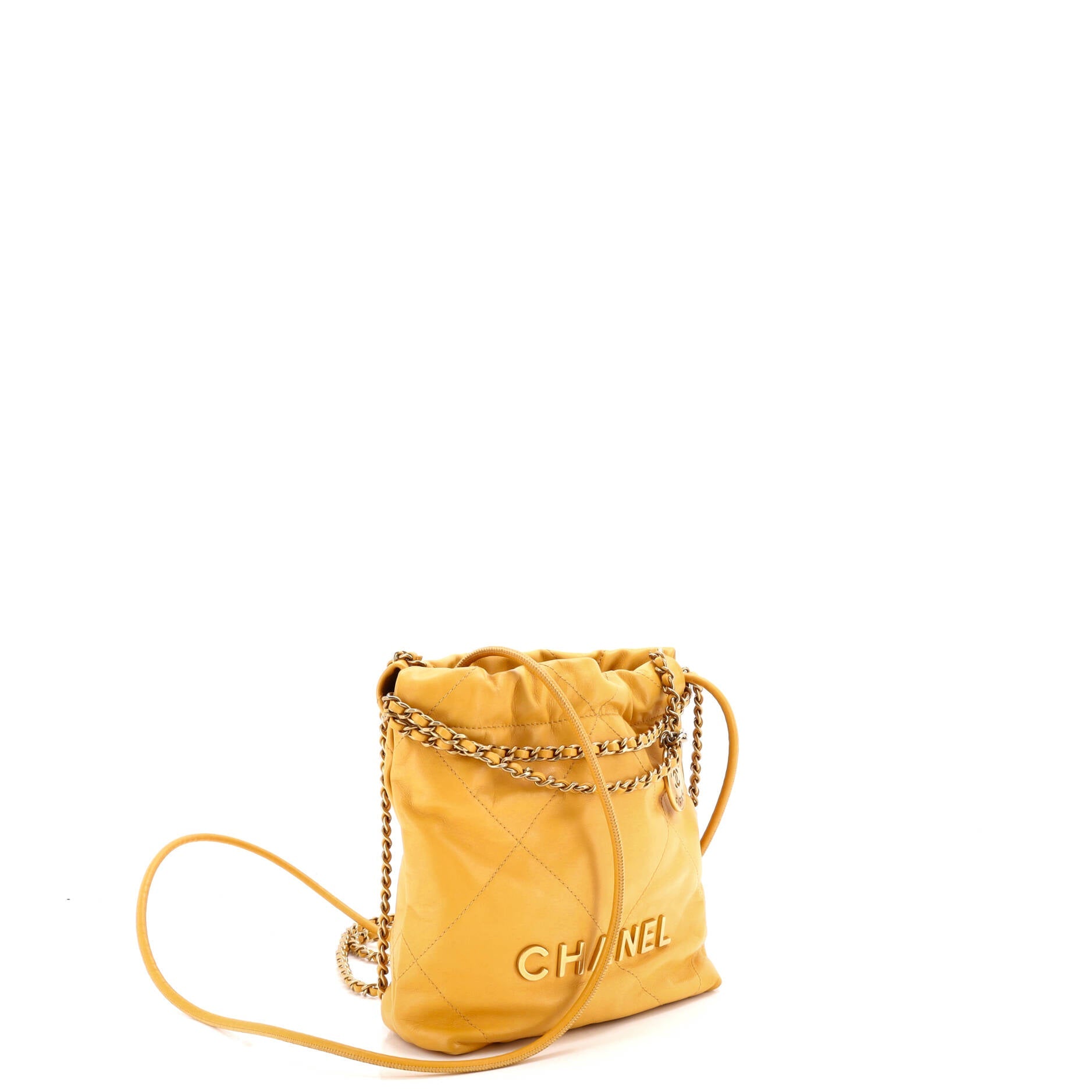 22 Chain Hobo Quilted Calfskin Mini