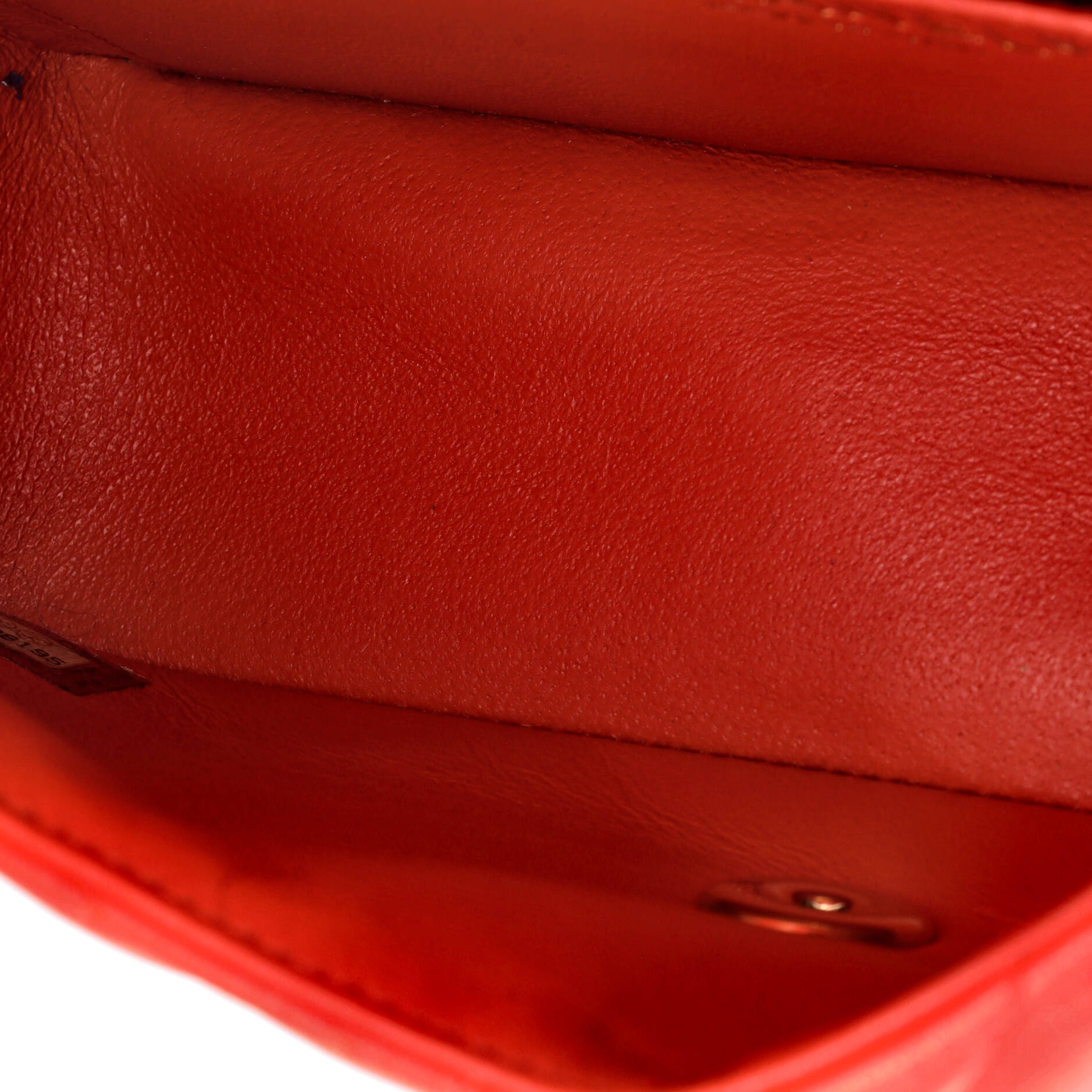 Classic Single Flap Bag Chevron Lambskin Mini