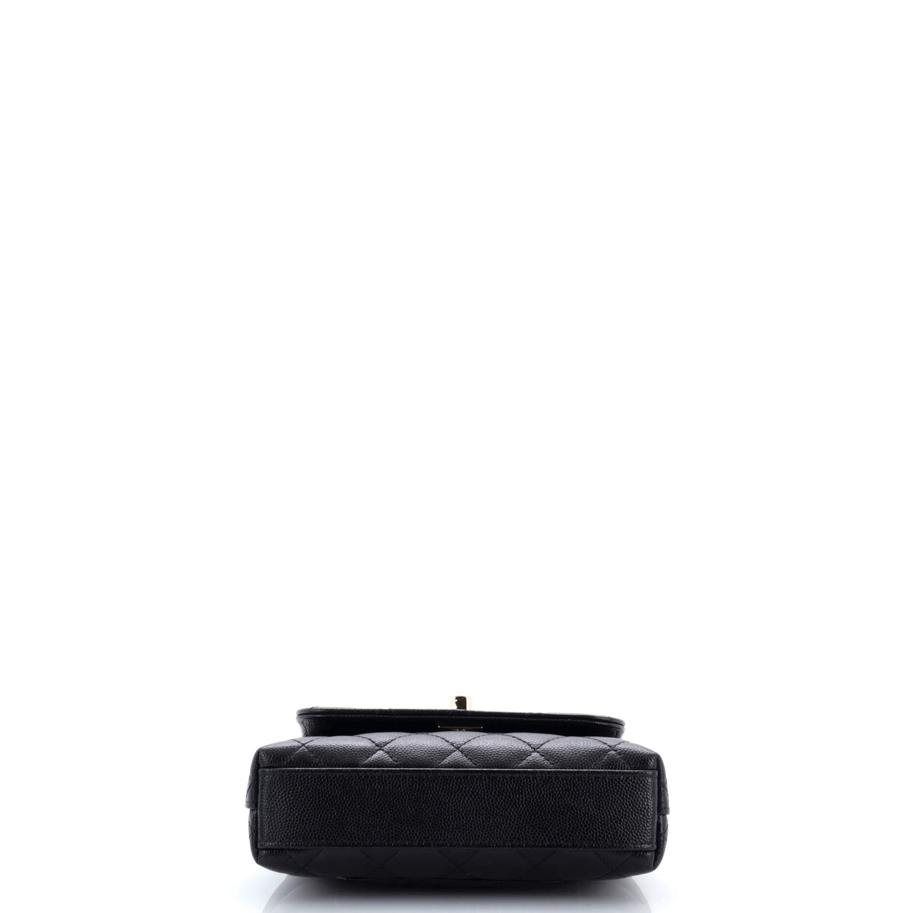 Coco Top Handle Bag Quilted Caviar Extra Mini