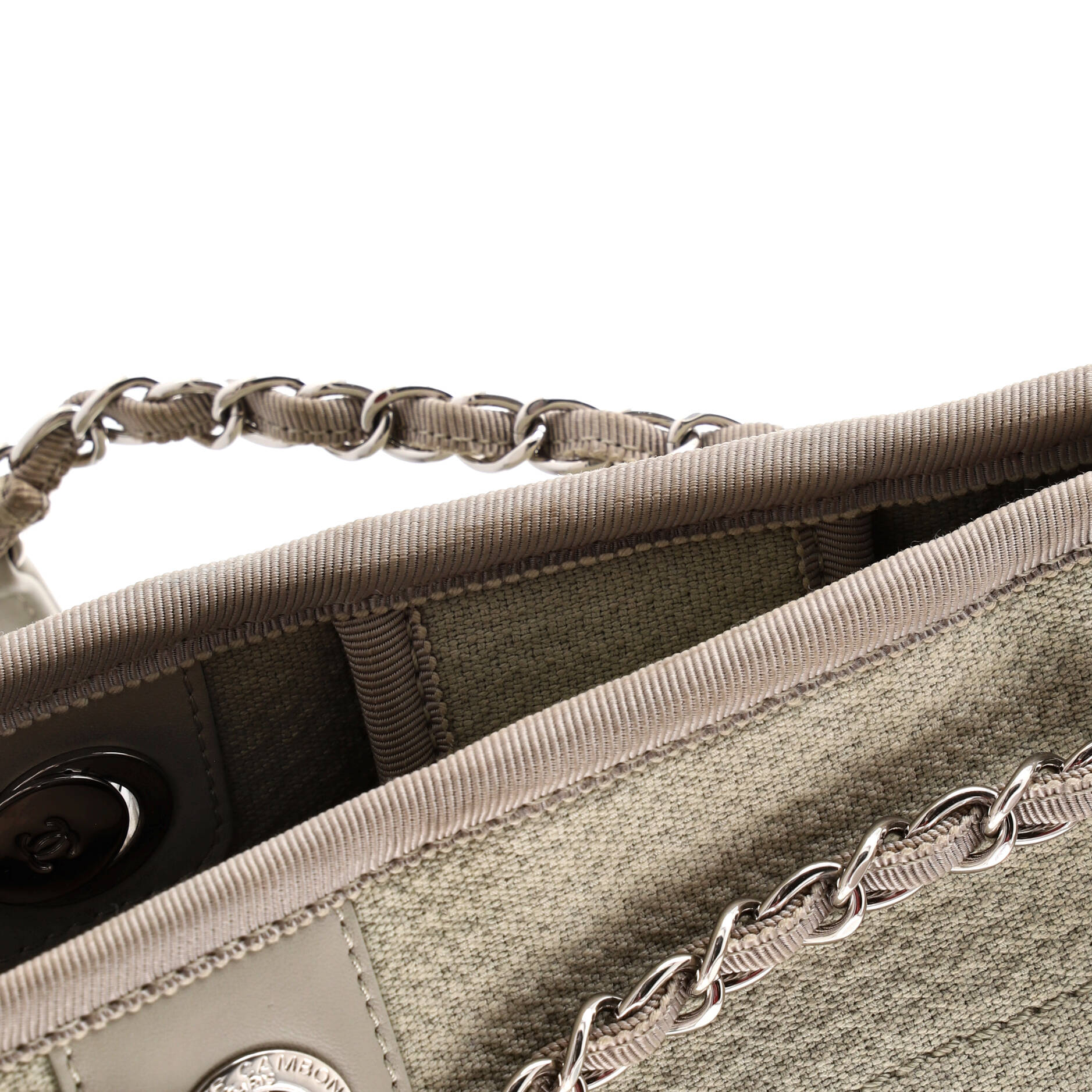 North South Deauville Tote Canvas Small