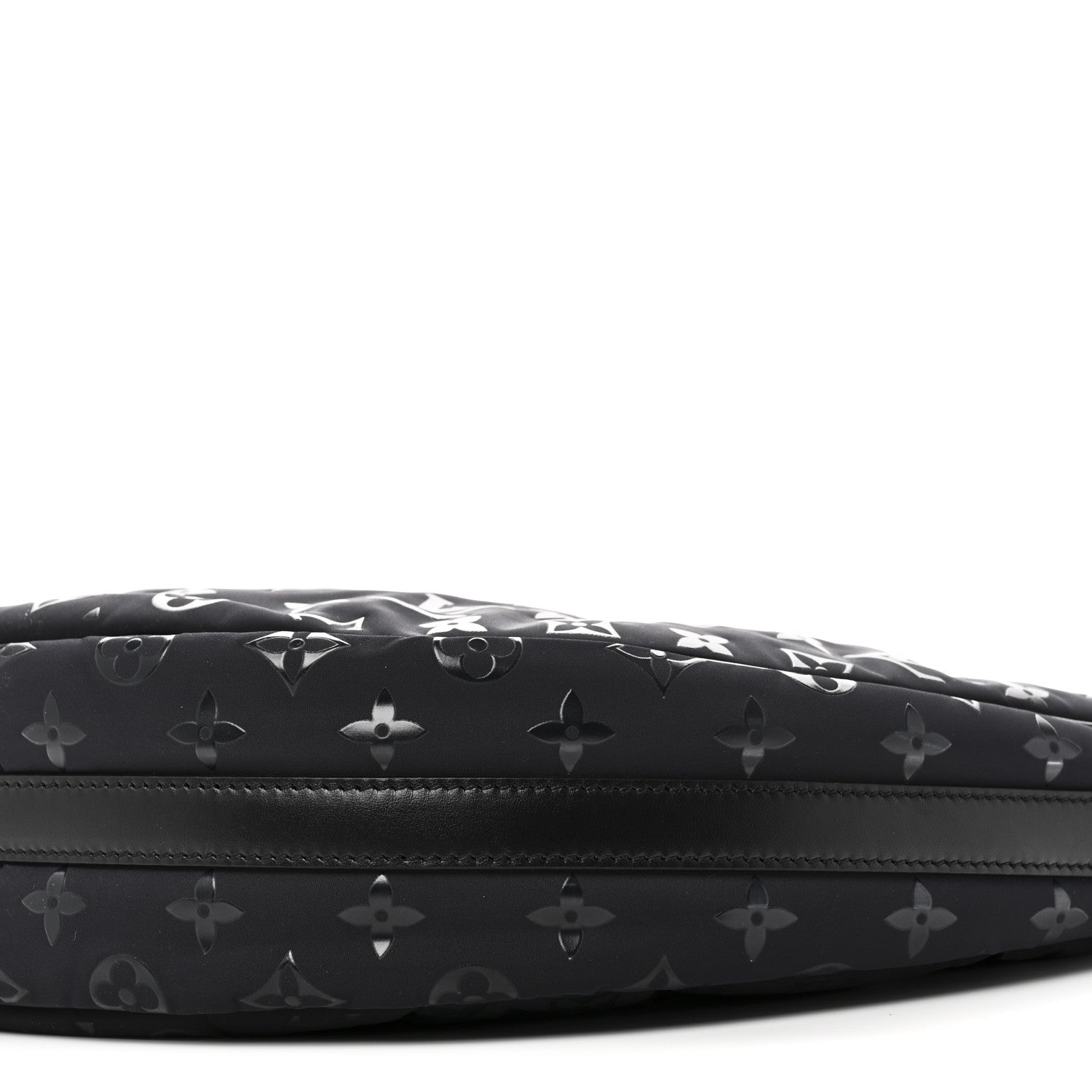 Nylon Monogram Loop Pocket Hobo Polar Night