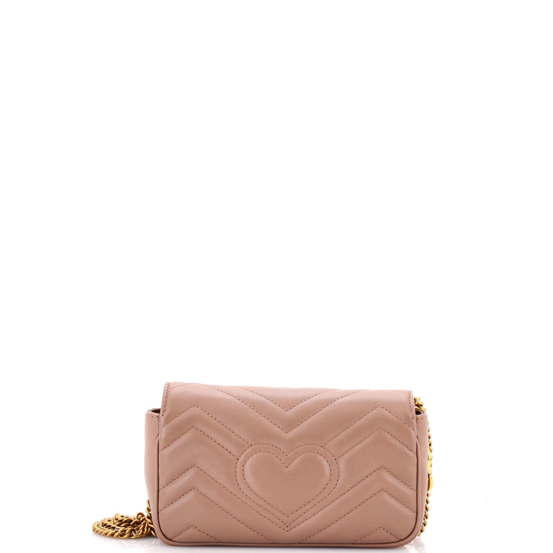 GG Marmont Flap Bag Matelasse Leather Super Mini