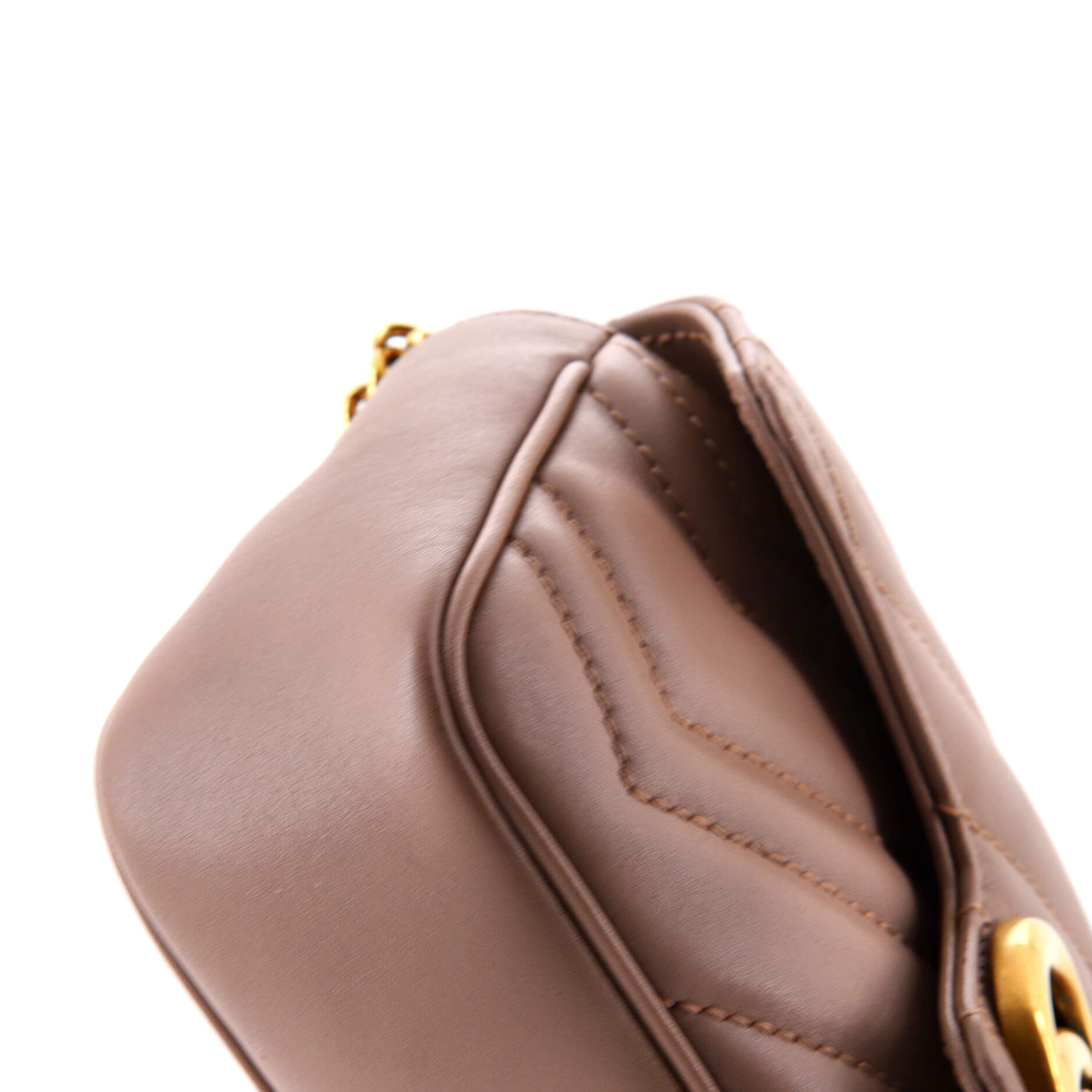 GG Marmont Flap Bag Matelasse Leather Super Mini