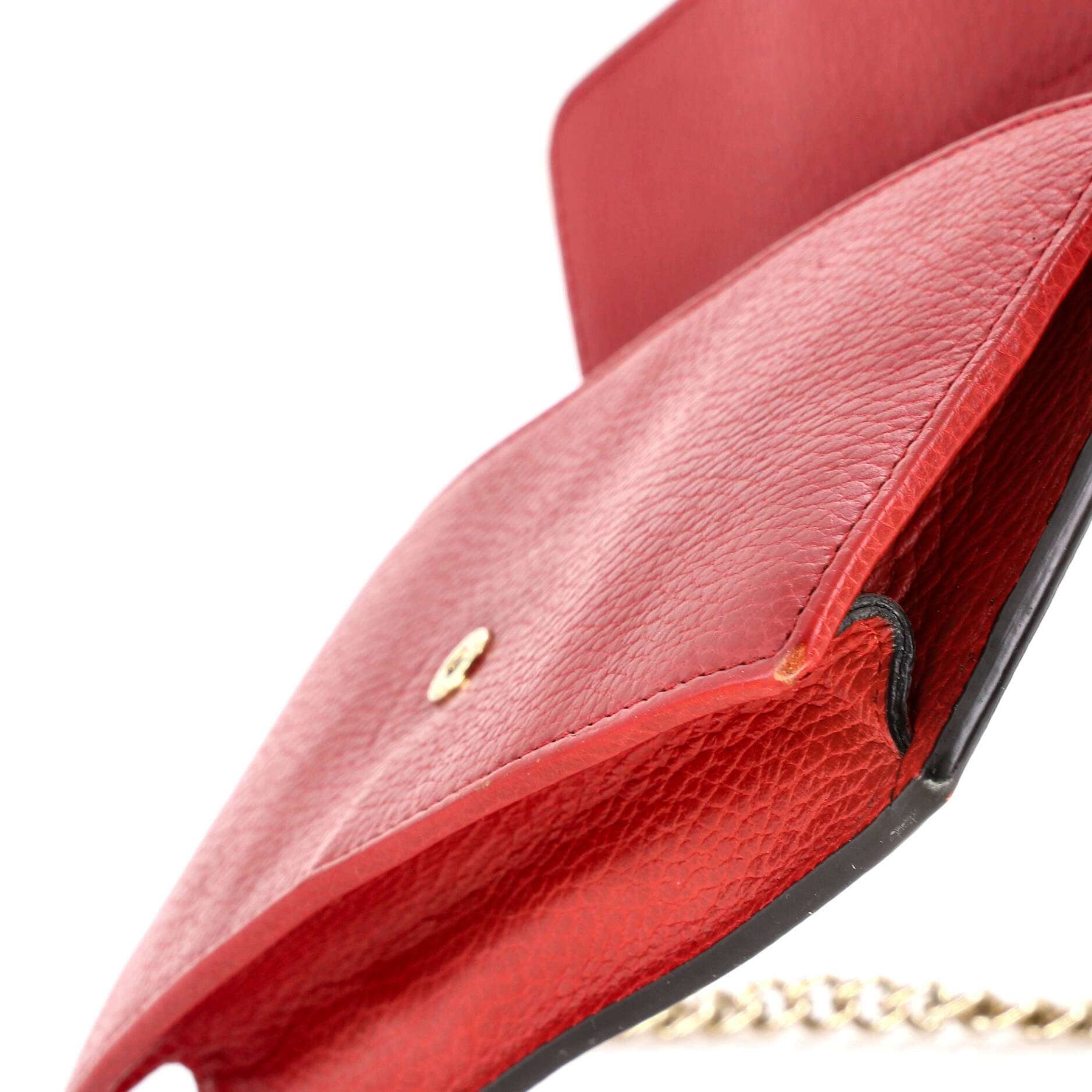 Interlocking Wallet on Chain Leather