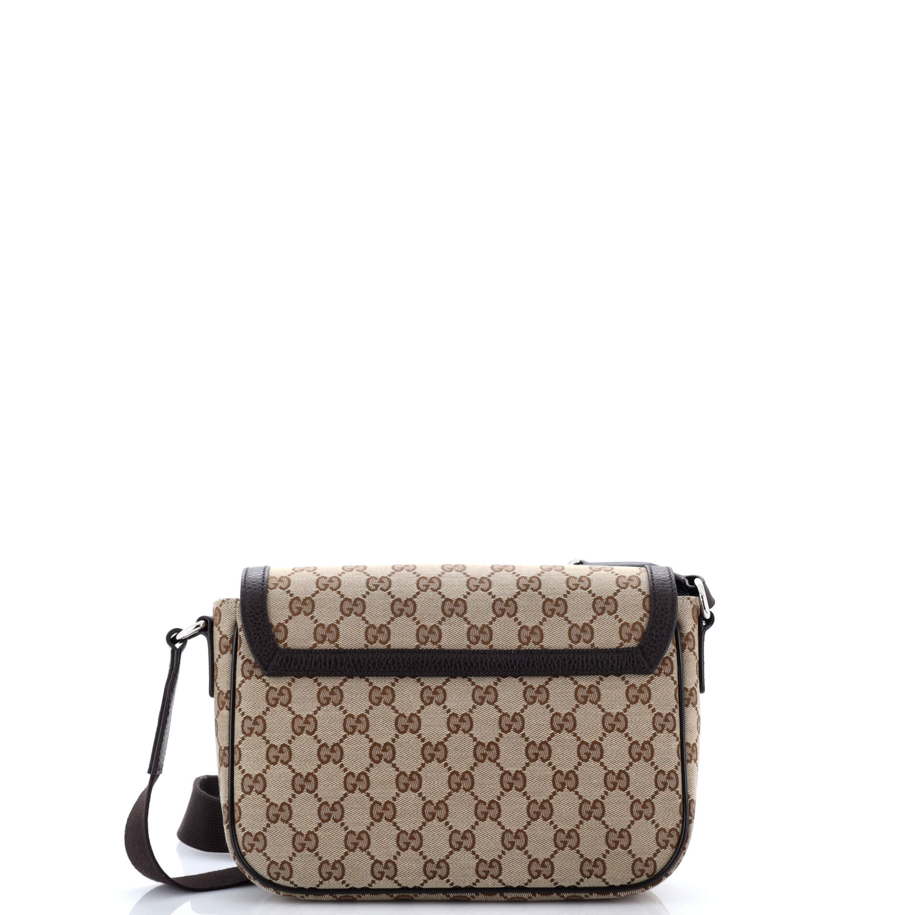 Flap Messenger Bag GG Canvas Small