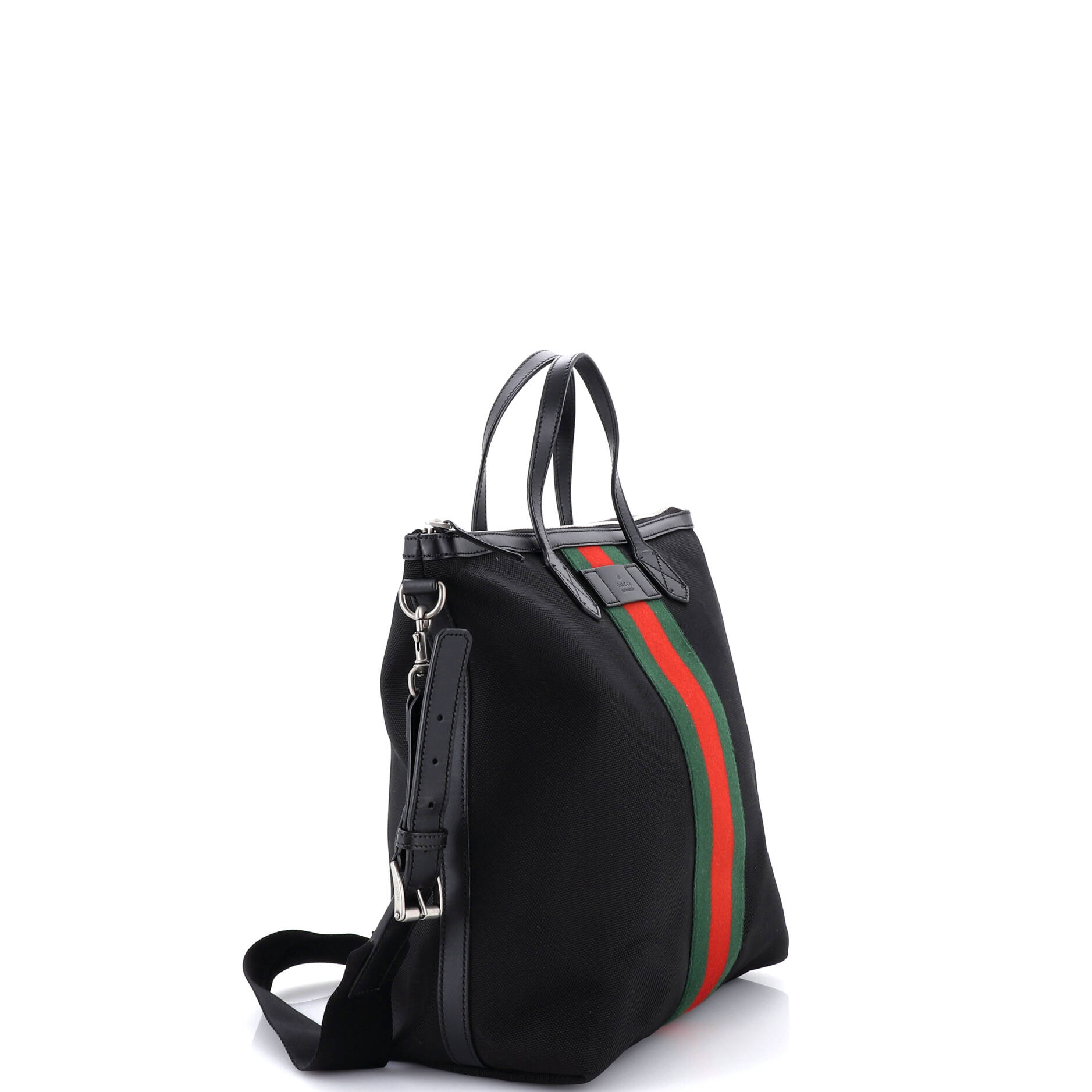 Web Zip Tote Techno Canvas Medium