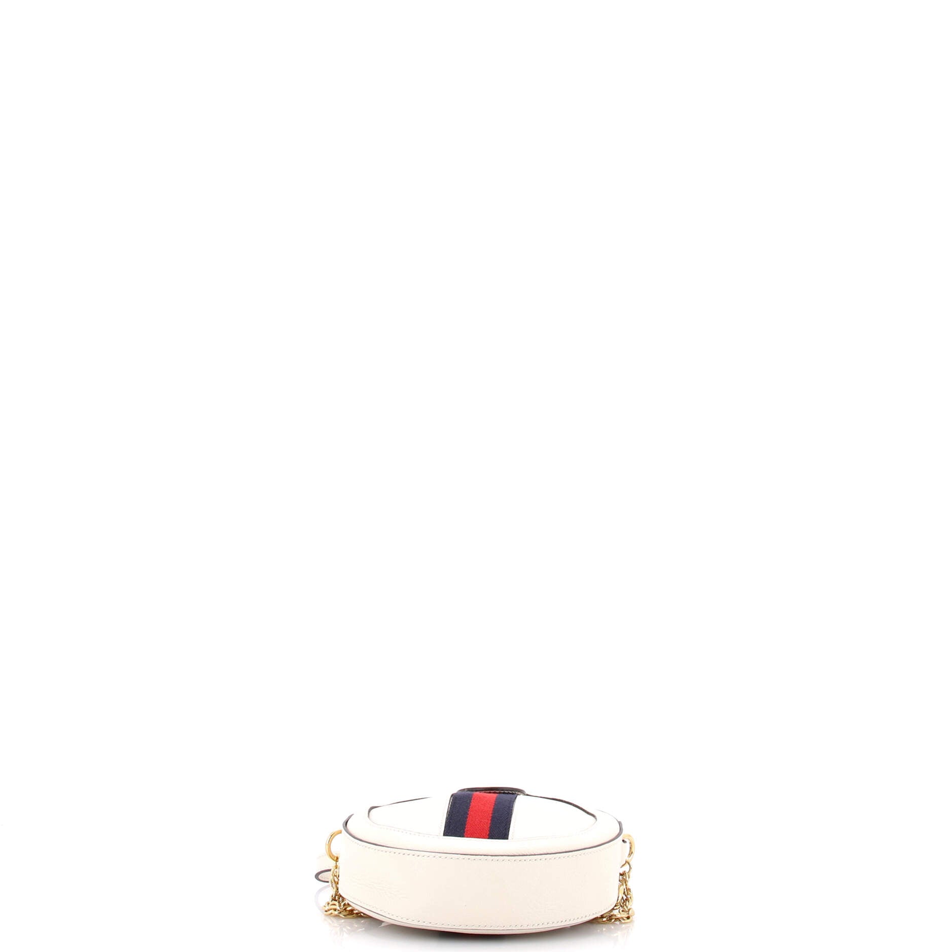 Ophidia Round Shoulder Bag Leather Mini