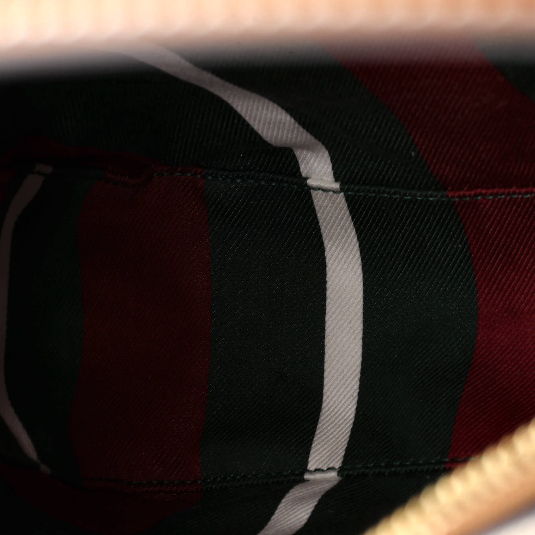 Emblem Shoulder Bag GG Coated Canvas with Leather Large