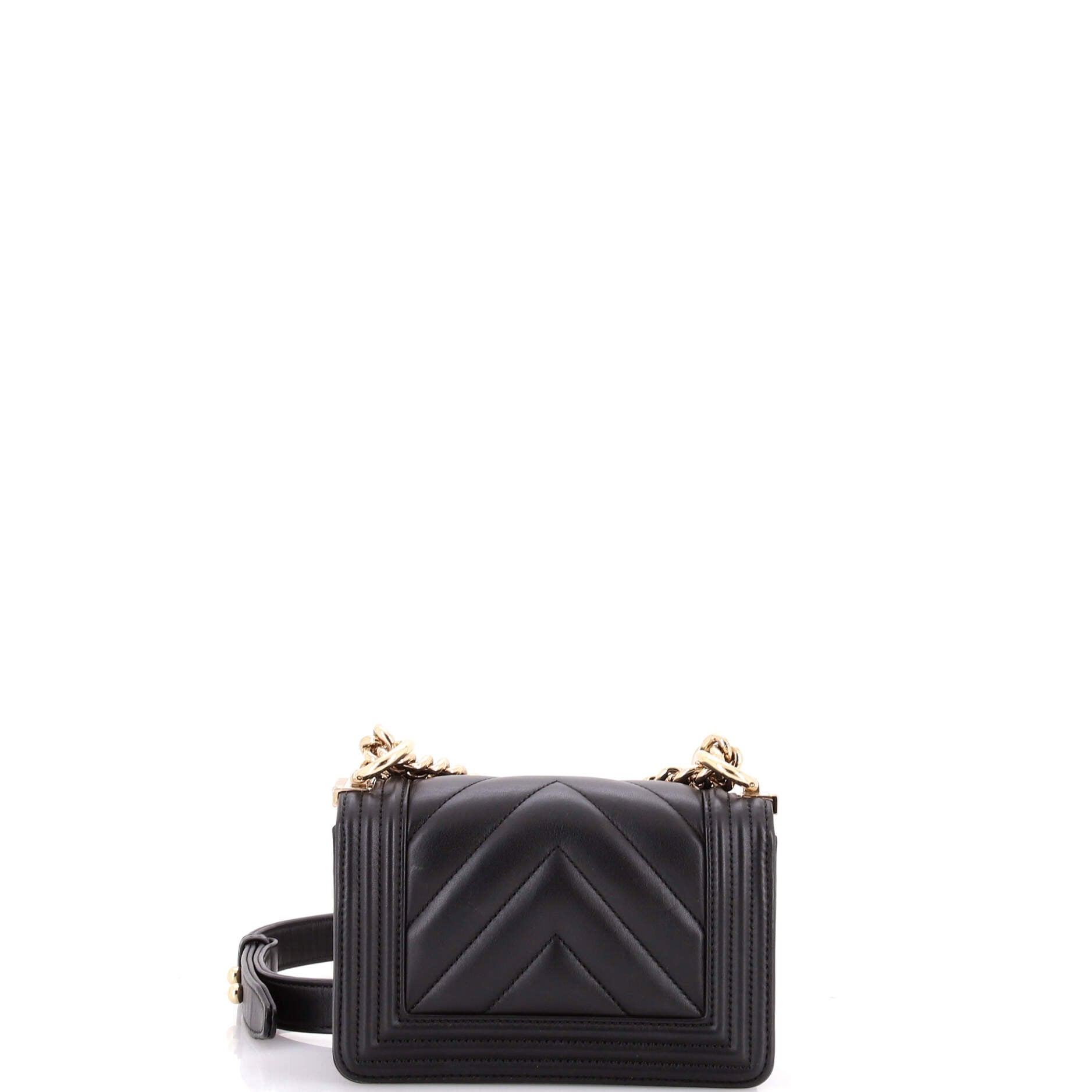 Boy Flap Bag Chevron Lambskin Mini