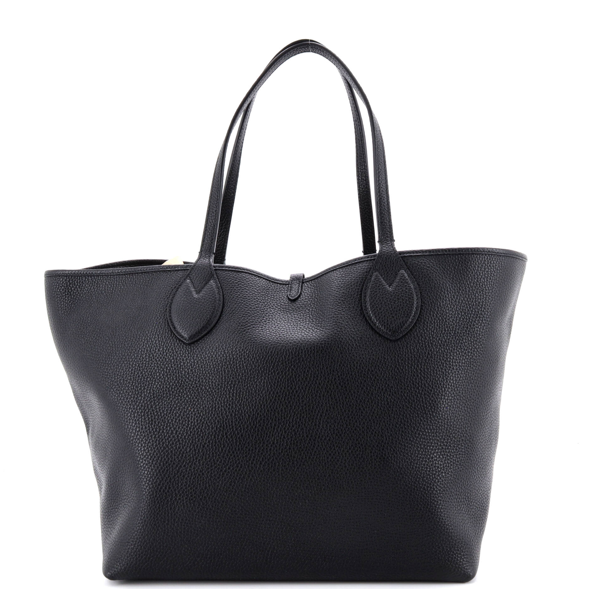 Reversible Totissima Shopping Tote Leather and GG Canvas Large