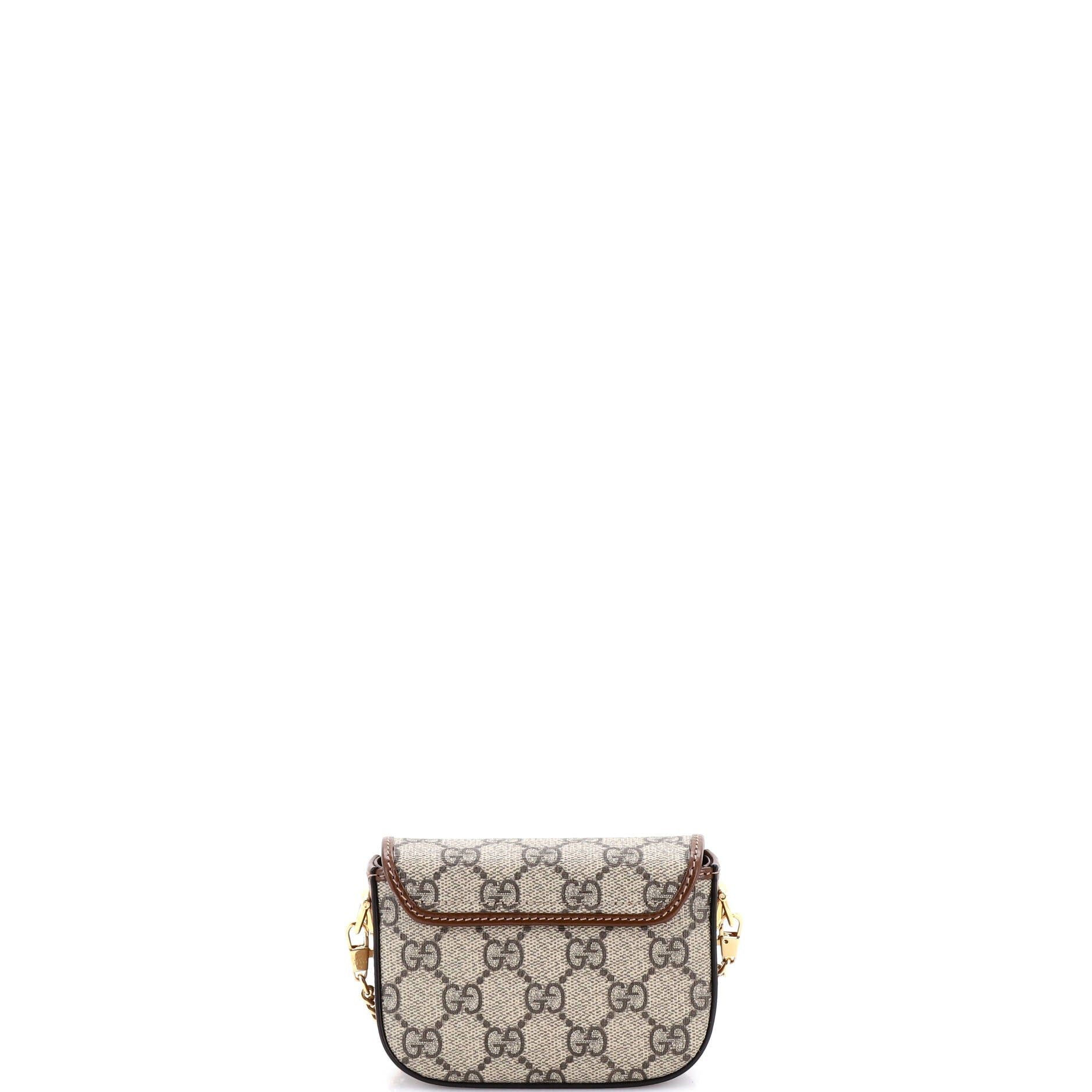 Horsebit 1955 Flap Wallet with Strap GG Coated Canvas