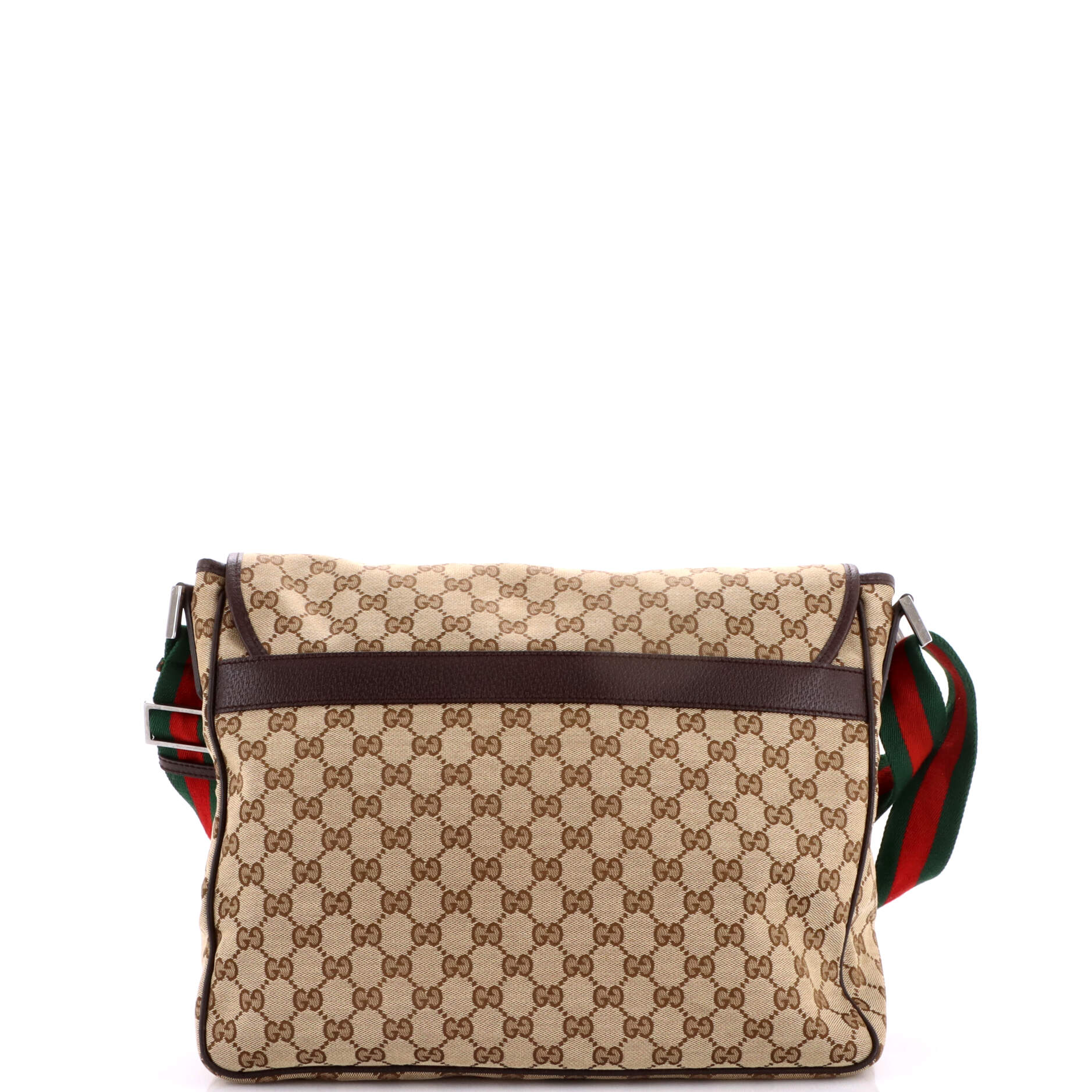 Web Strap Flap Messenger GG Canvas Medium