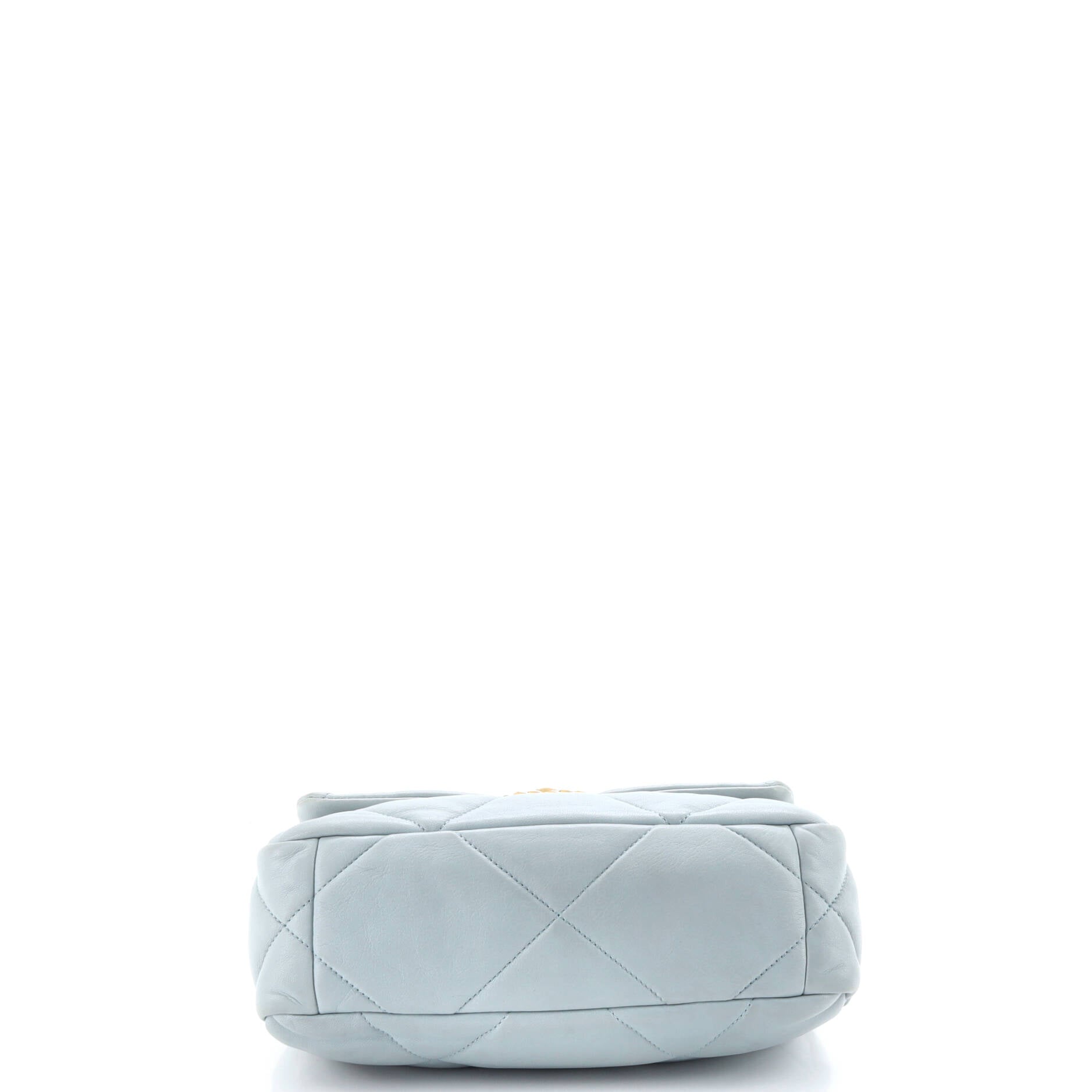 19 Flap Bag Quilted Leather Medium