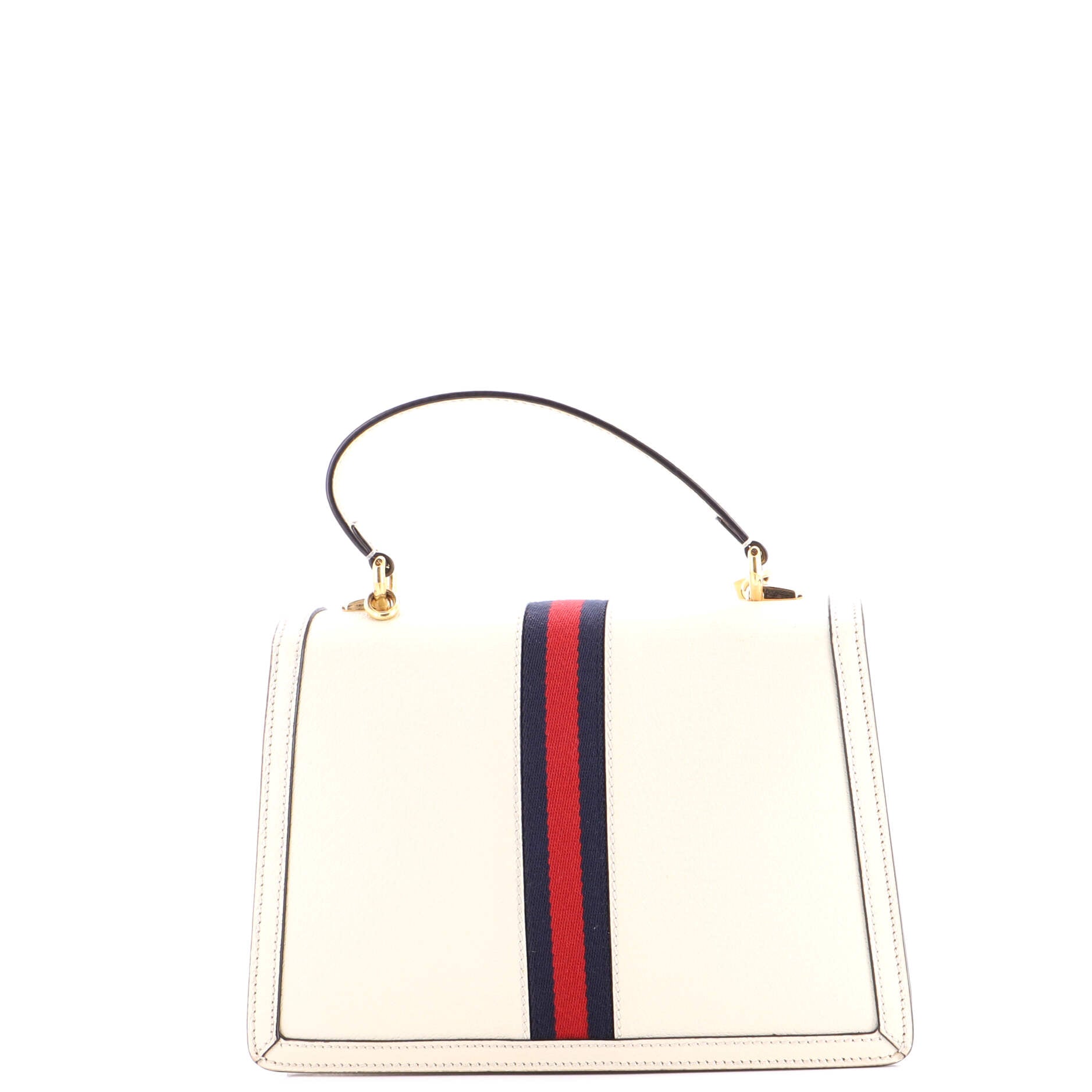 Ophidia Flap Top Handle Bag Leather Small