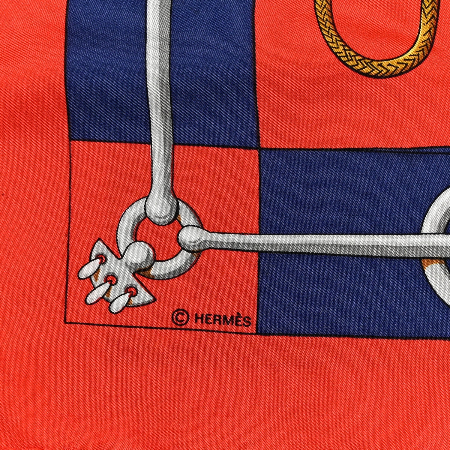 Silk Cliquetis Scarf 90