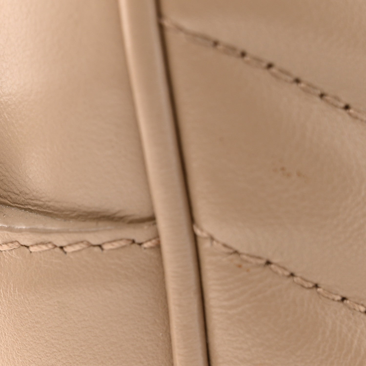 Calfskin Matelasse Monogram Lou Camera Bag Nude Powder