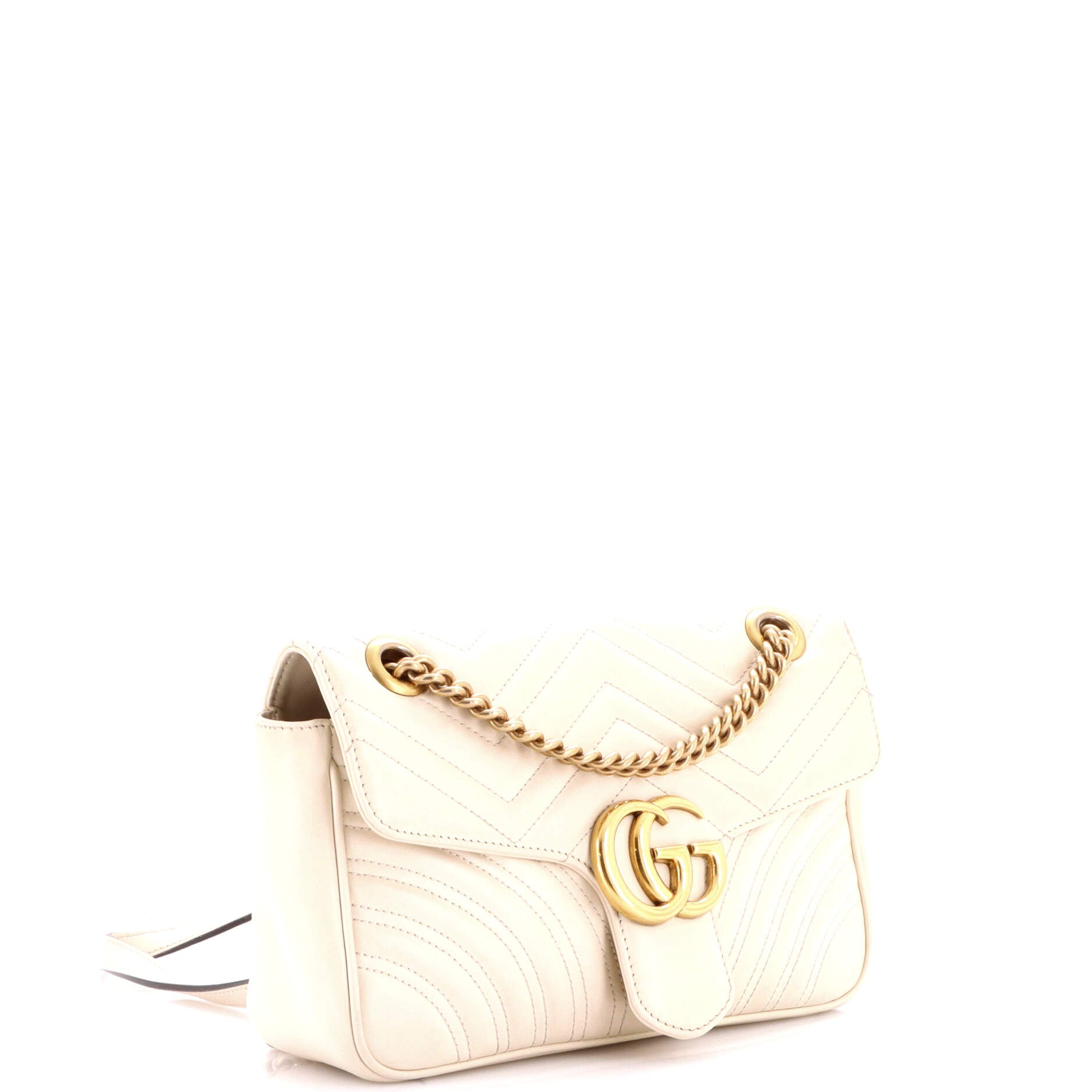 GG Marmont Flap Bag Matelasse Leather Medium