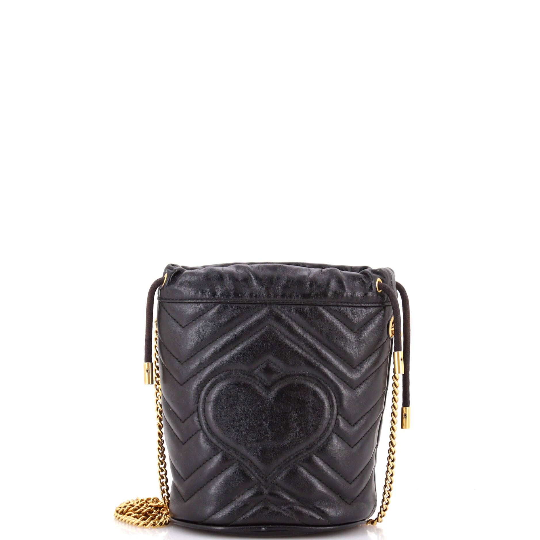 GG Marmont Bucket Bag Matelasse Leather Mini