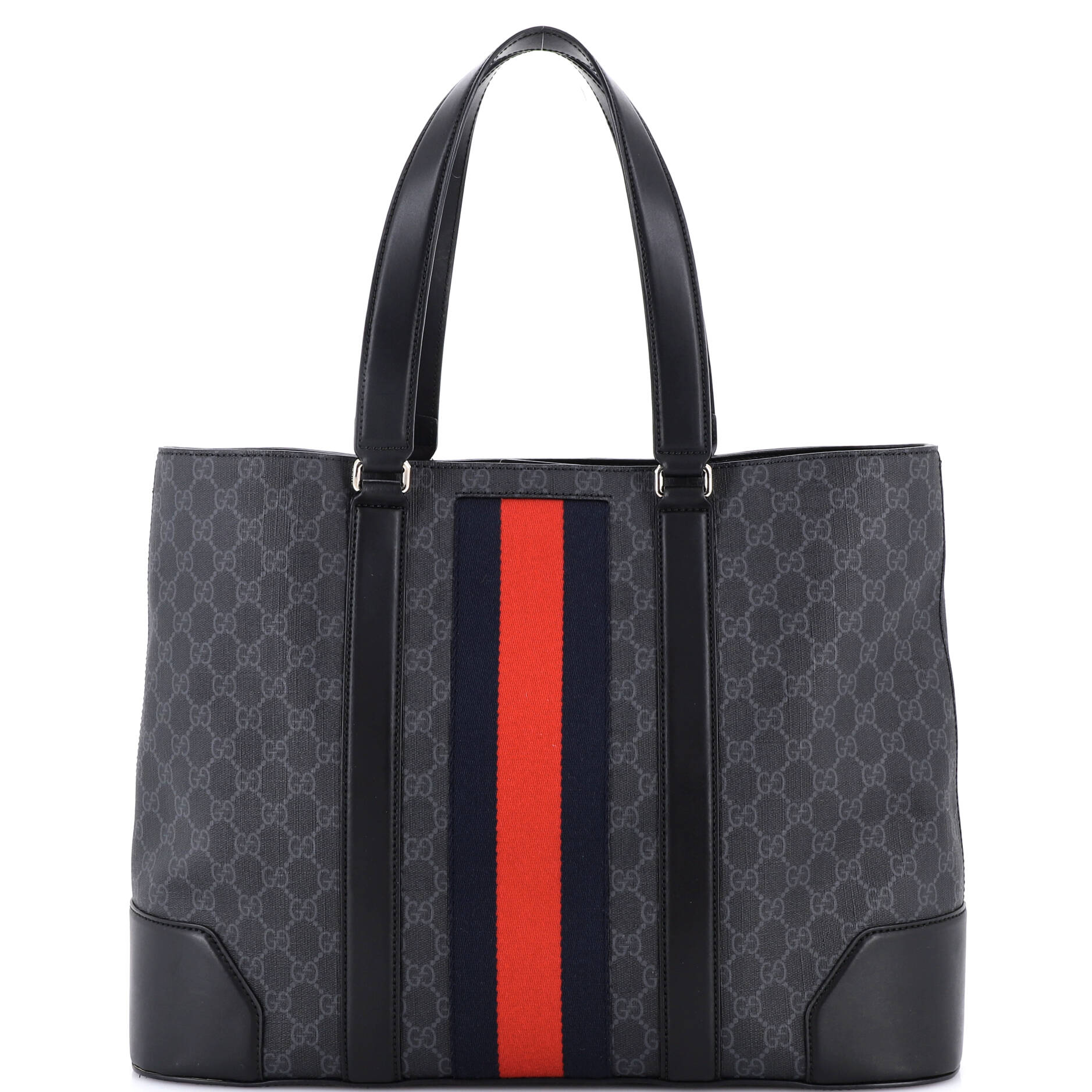 Web Open Tote GG Coated Canvas Large
