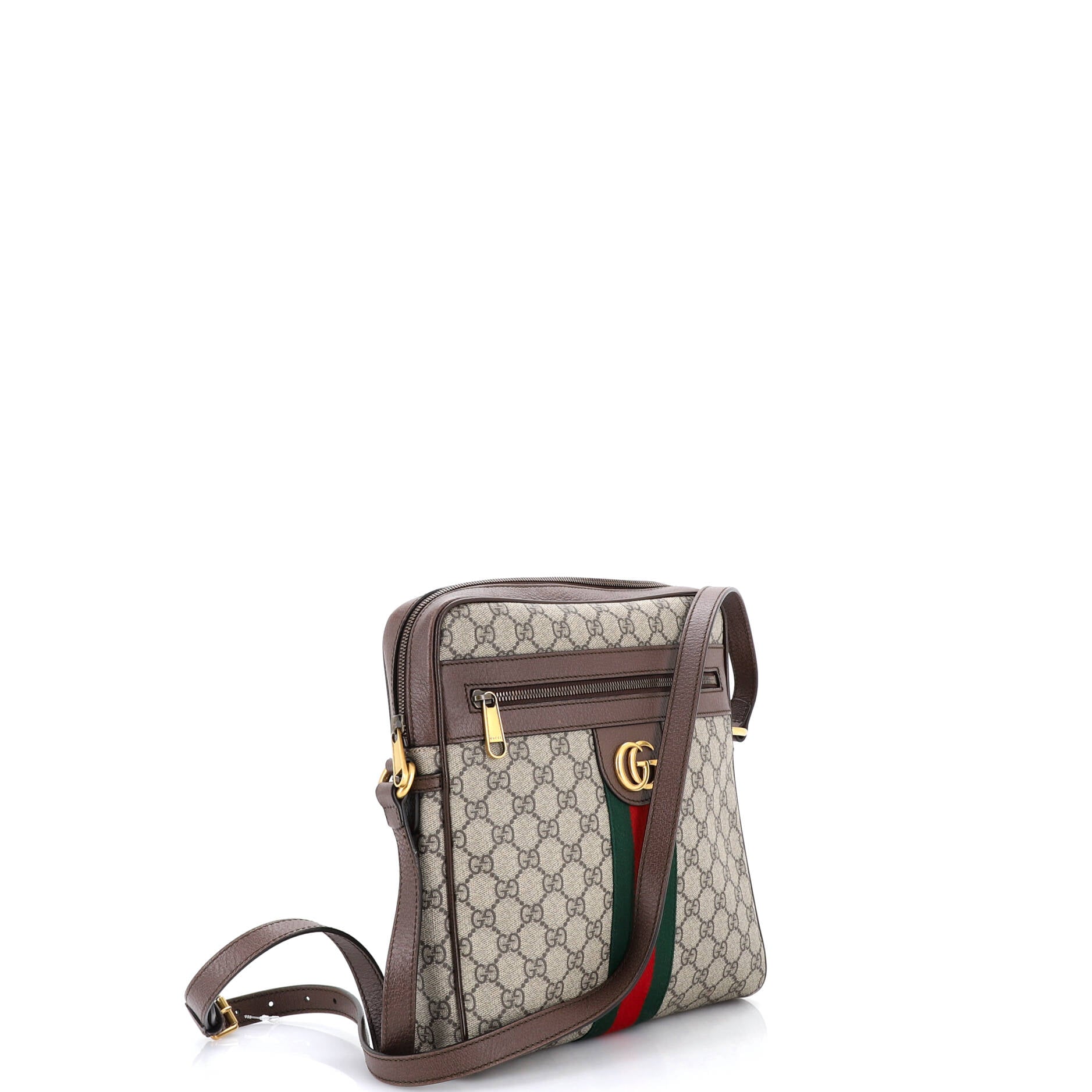 Ophidia Messenger Bag GG Coated Canvas Medium