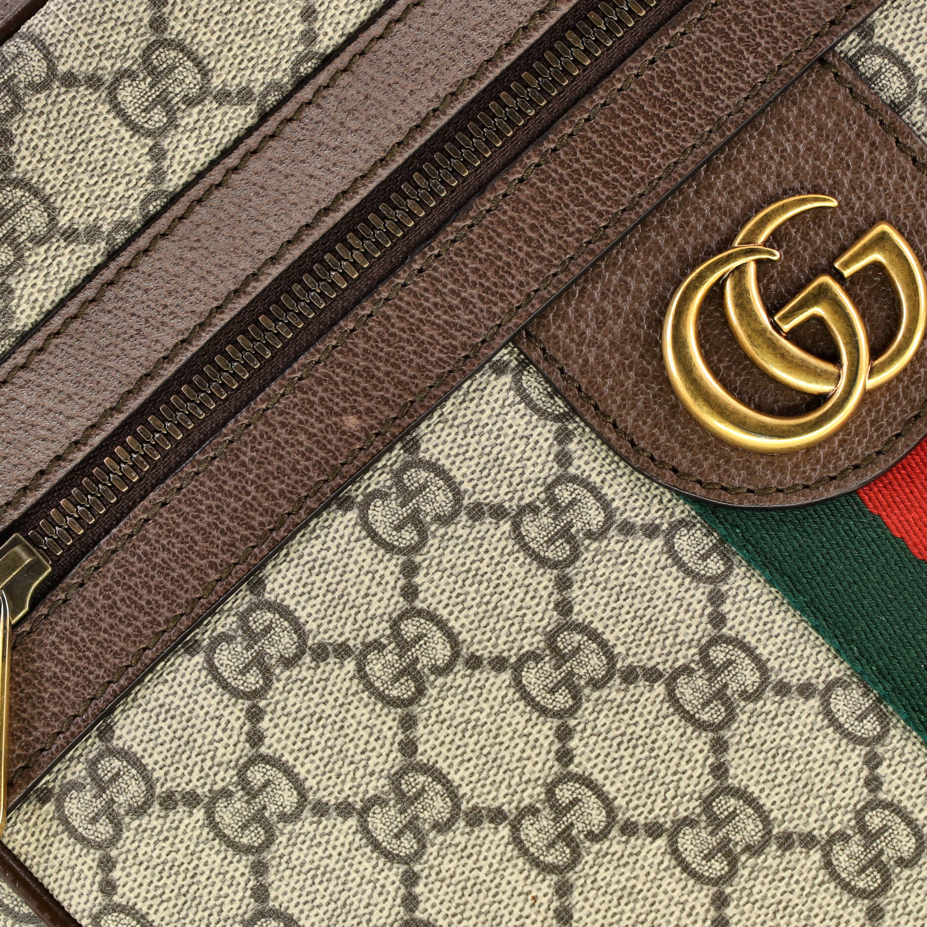Ophidia Messenger Bag GG Coated Canvas Medium