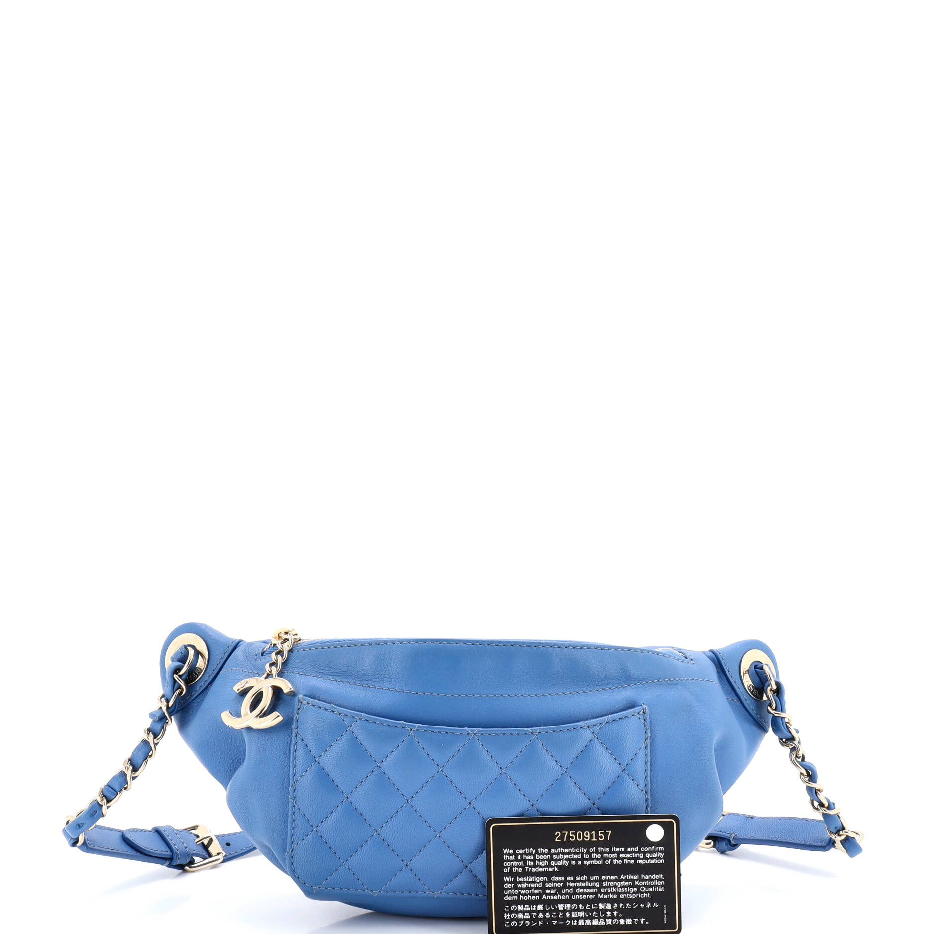 Bi Classic Waist Bag Quilted Lambskin