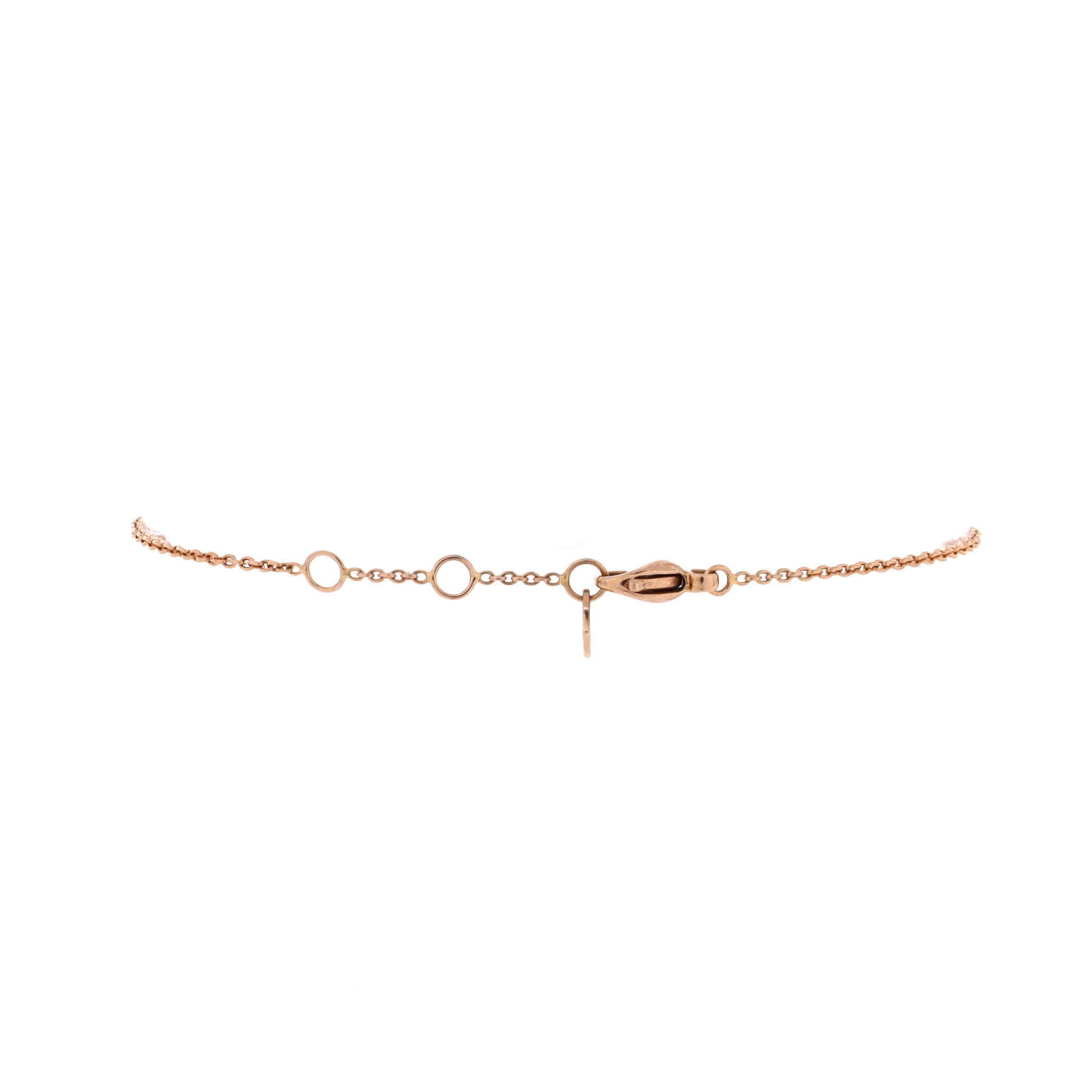 Coco Crush Letters Bracelet 18K Beige Gold