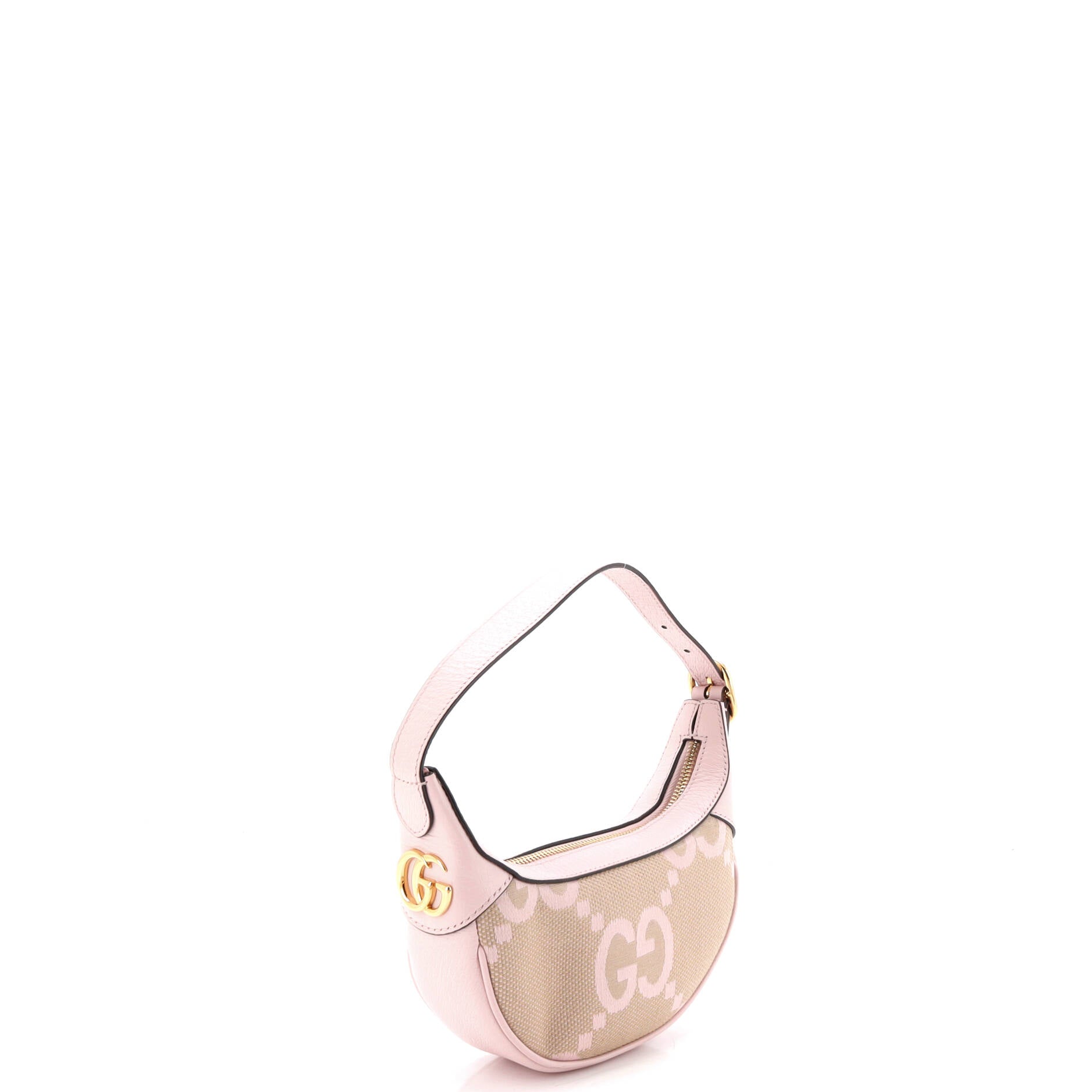 Ophidia Half Moon Bag Jumbo GG Canvas Mini