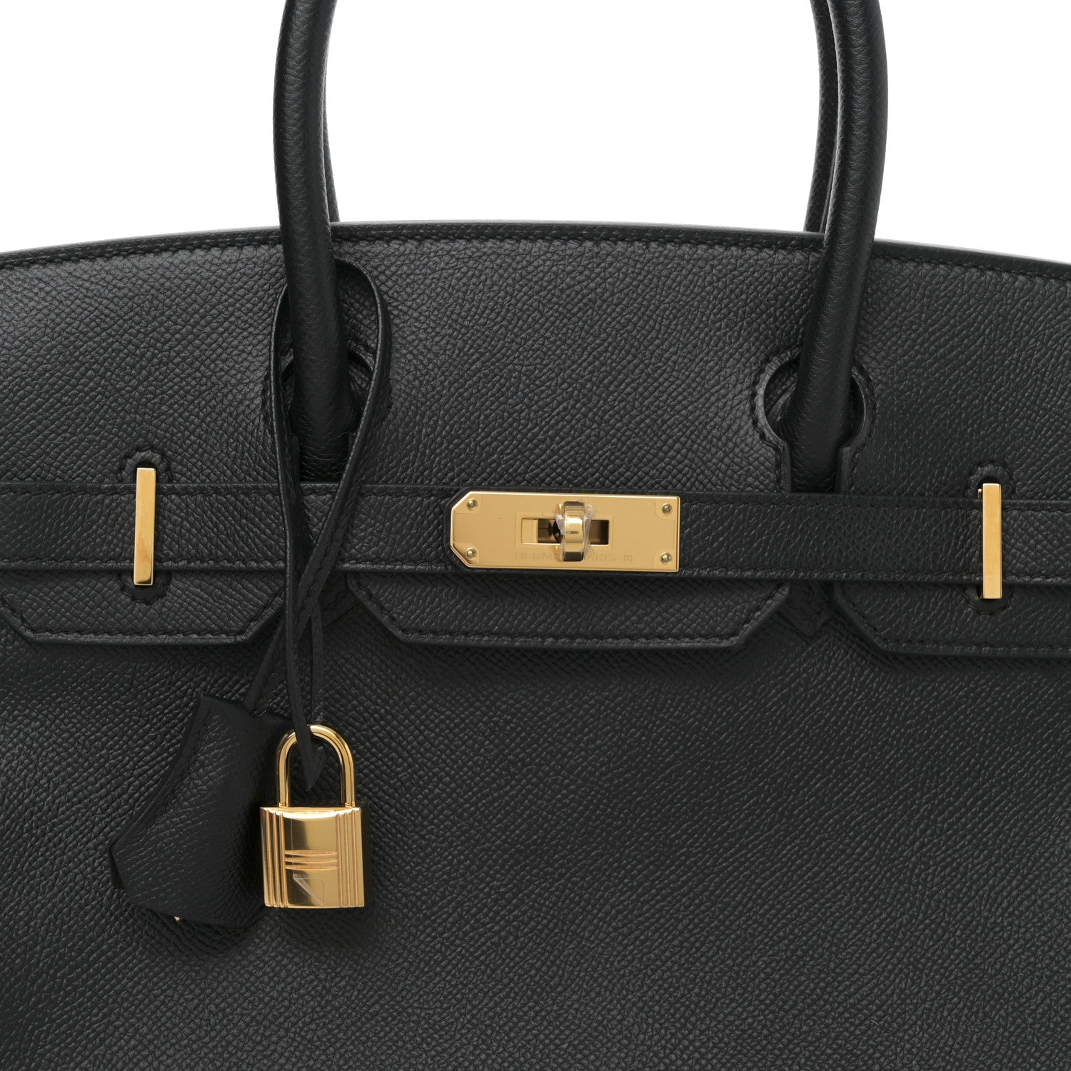 Epsom Birkin 30 Black