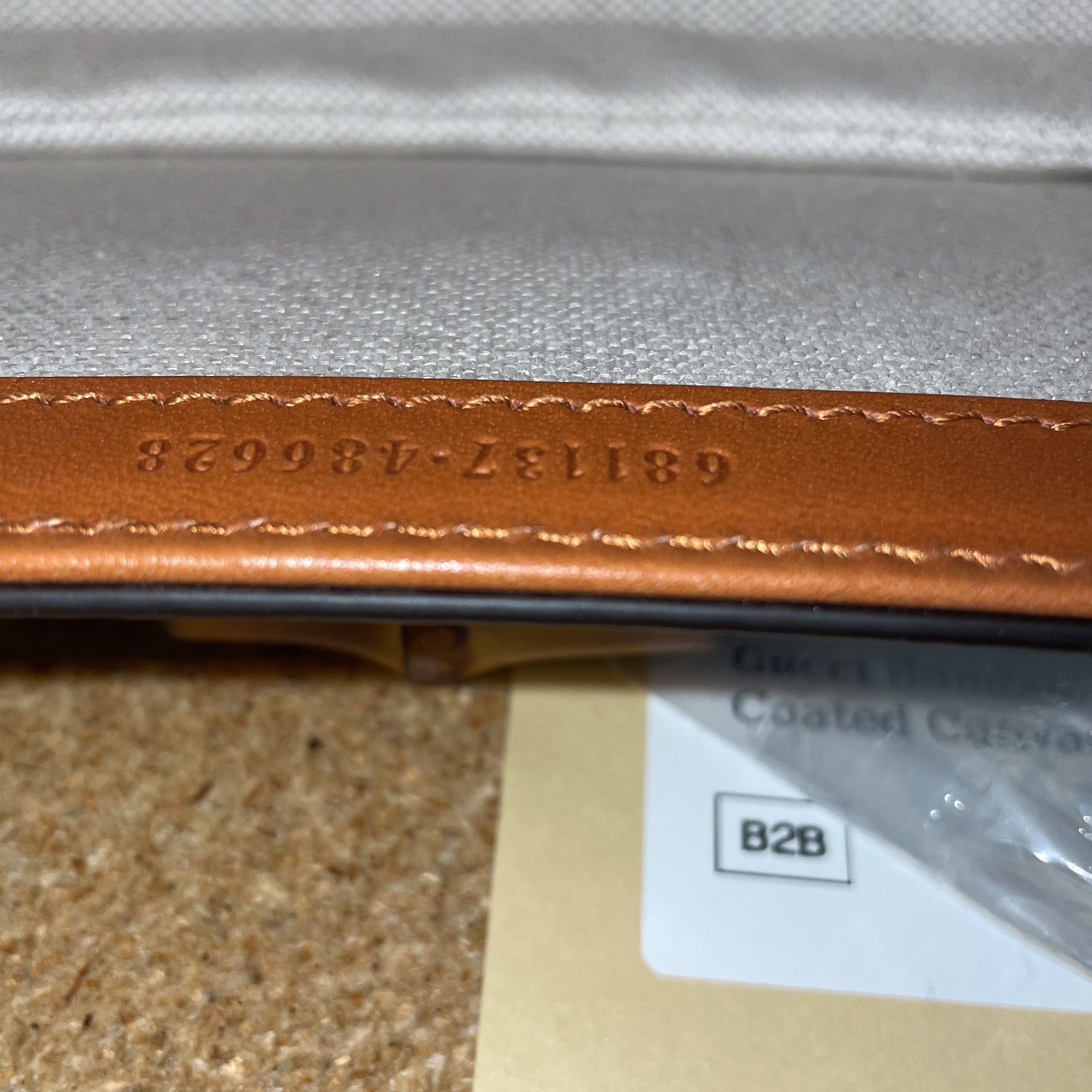 Bamboo 1947 Belt Bag GG Coated Canvas Mini