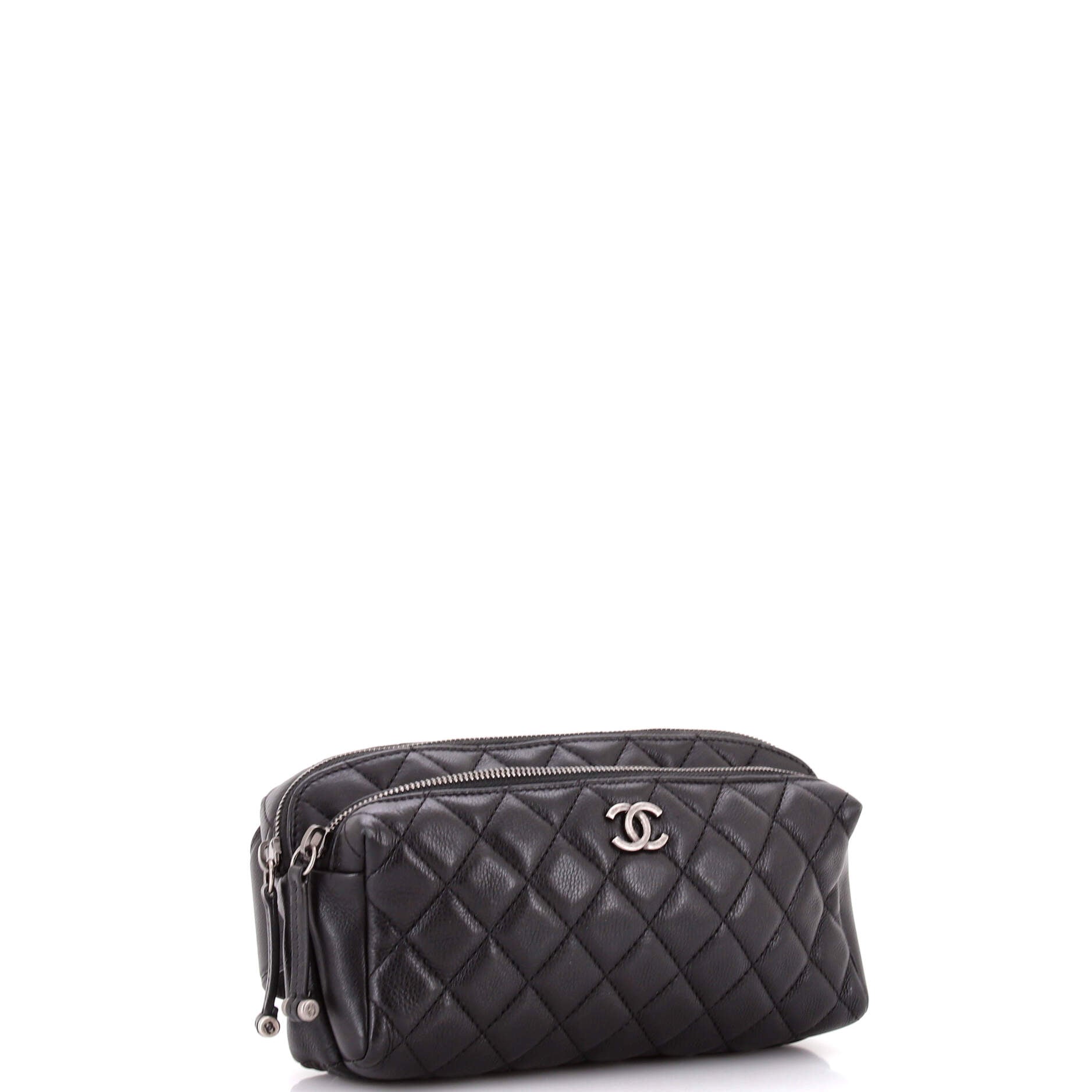 Street CC Waist Bag Quilted Calfskin